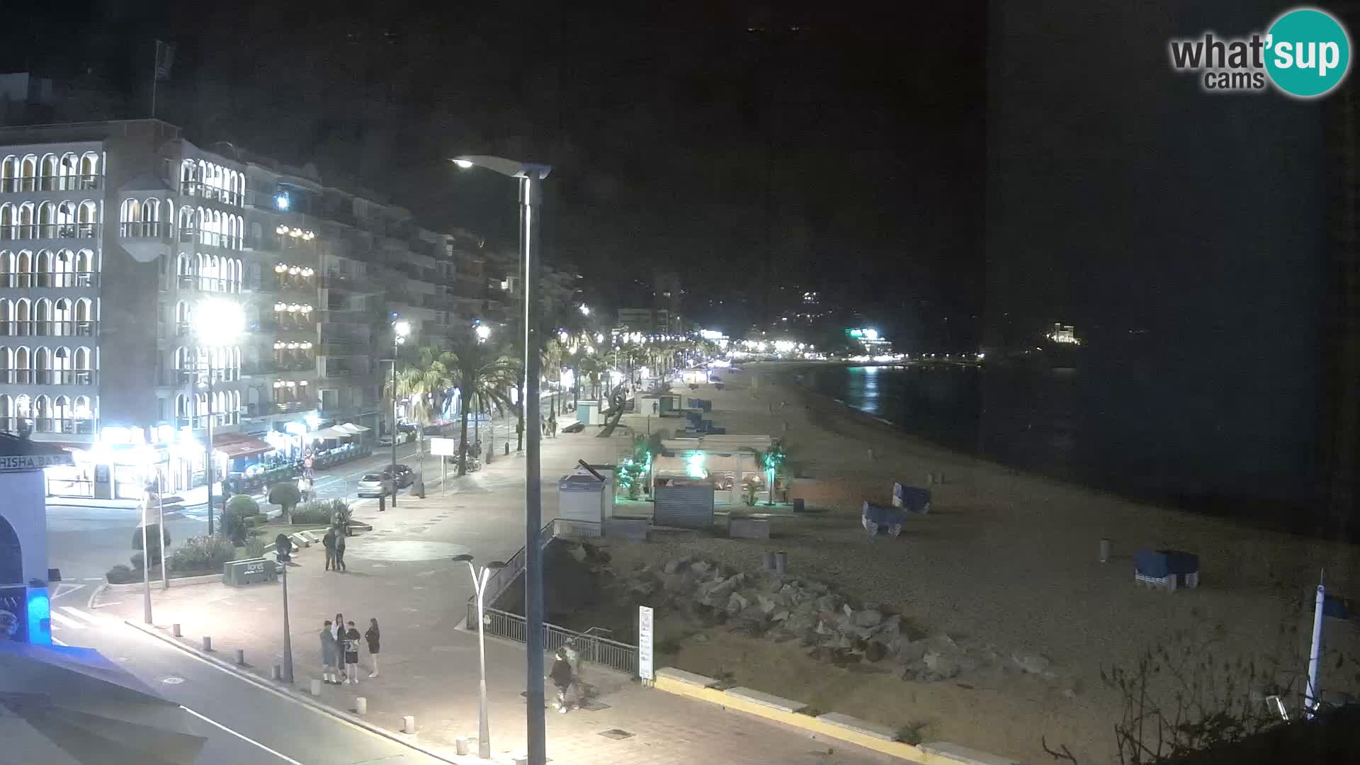 Webcam Lloret de Mar – the main beach – – Costa Brava – Spain