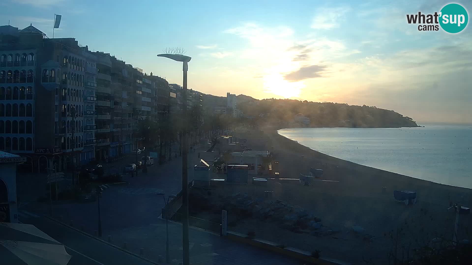 Web kamera Lloret de Mar – plaža