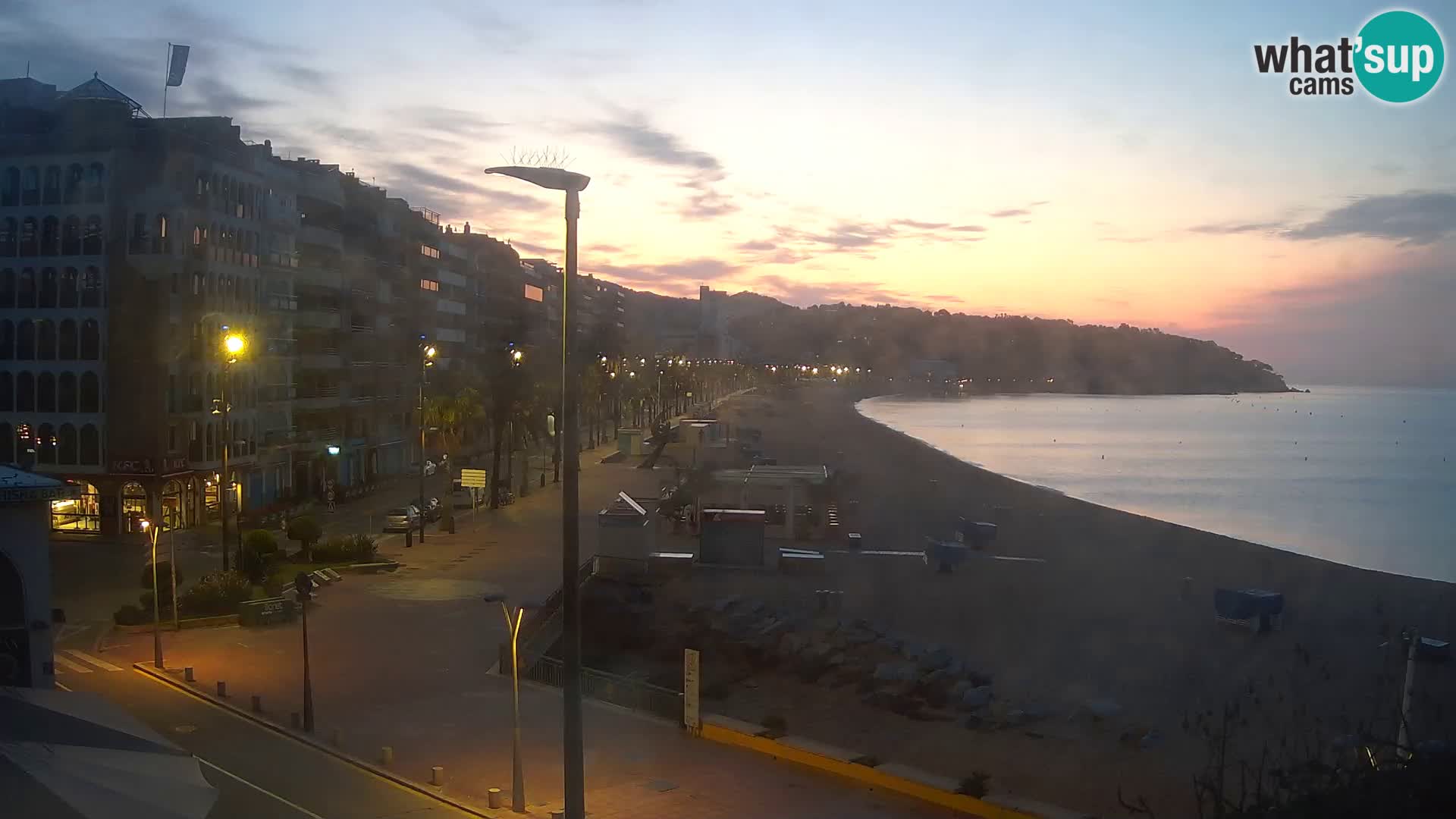 Web kamera Lloret de Mar – plaža