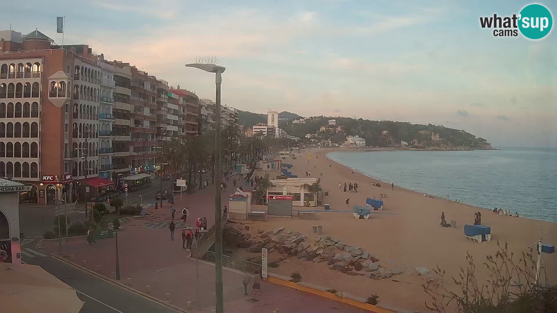 Webcam Lloret de Mar – the beach