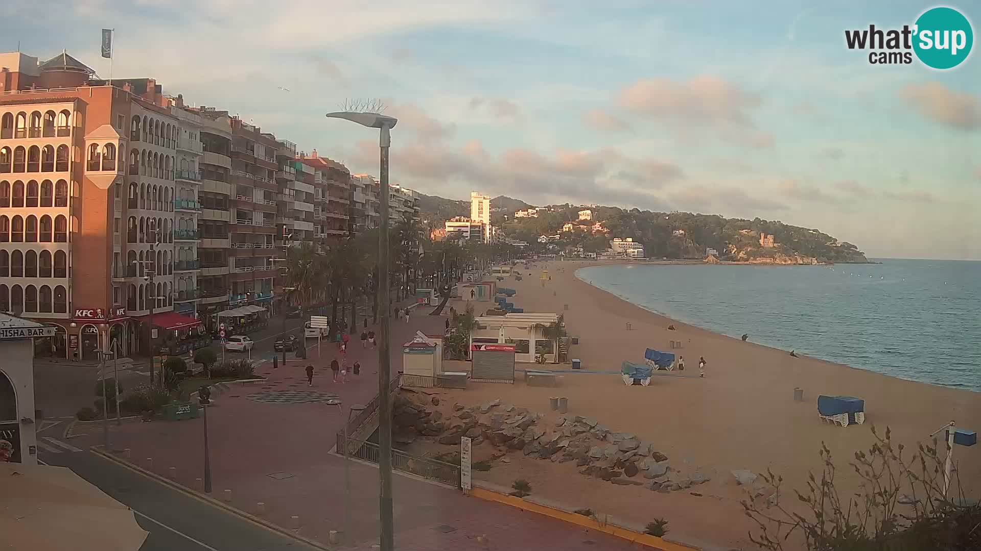 Webcam Lloret de Mar – Spiaggia centrale
