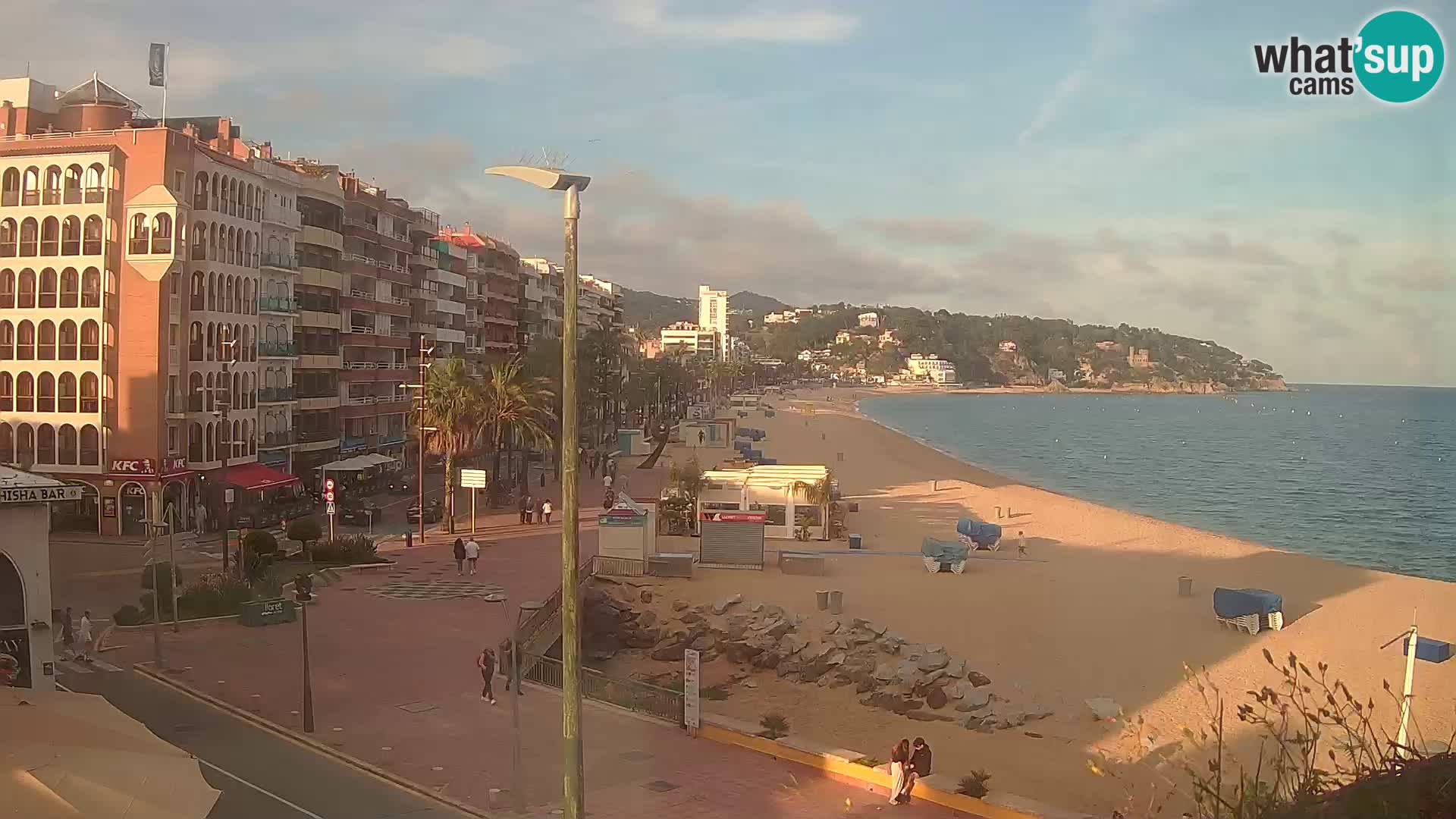 Webcam Lloret de Mar – Osrednja plaža