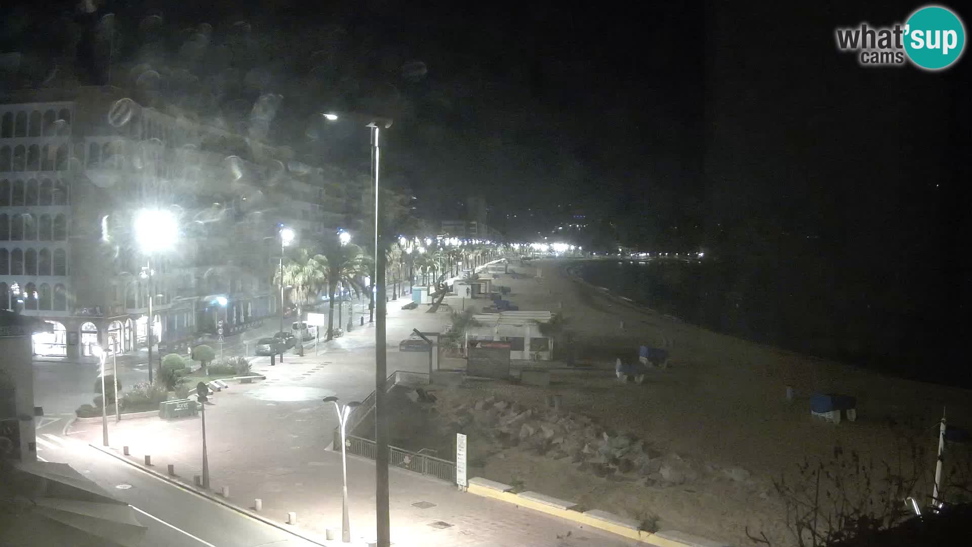Webcam Lloret de Mar – the main beach – – Costa Brava – Spain