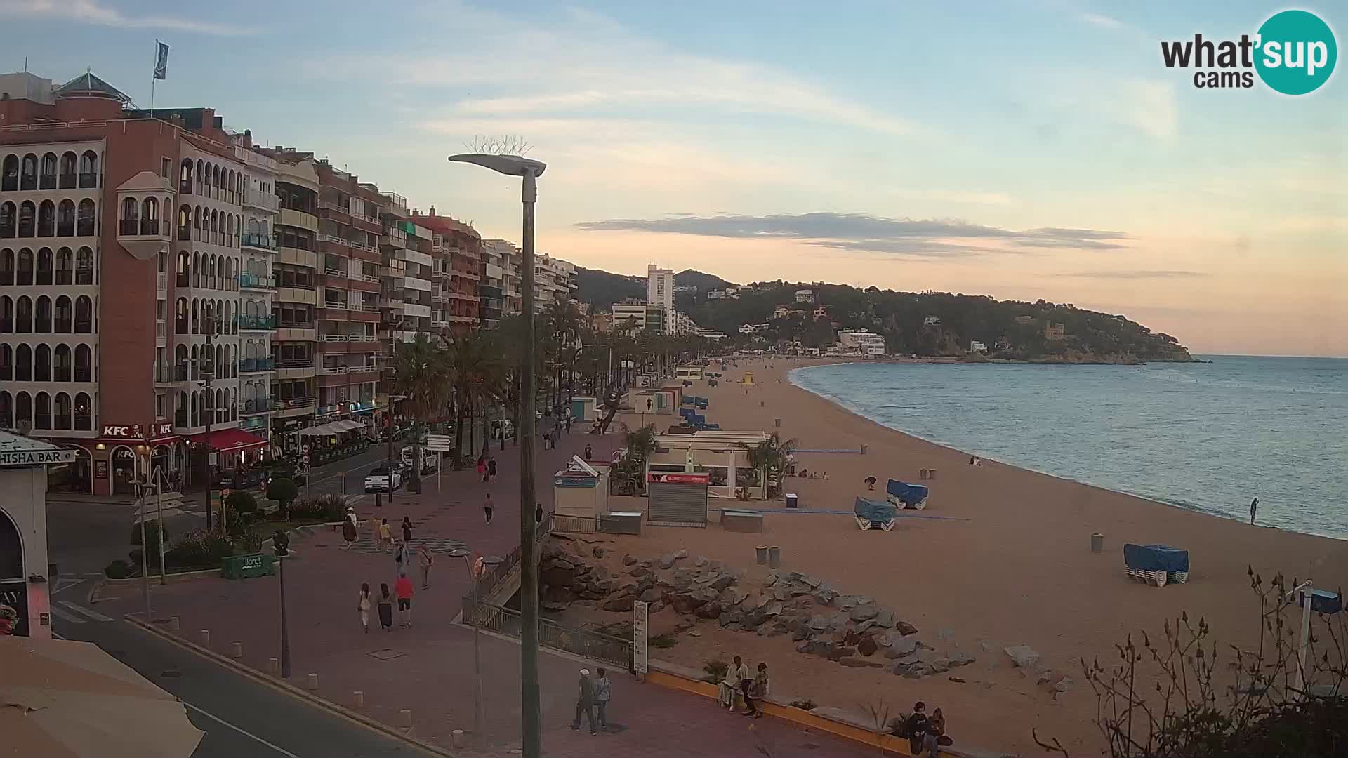 Webcam Lloret de Mar  – Playa principal