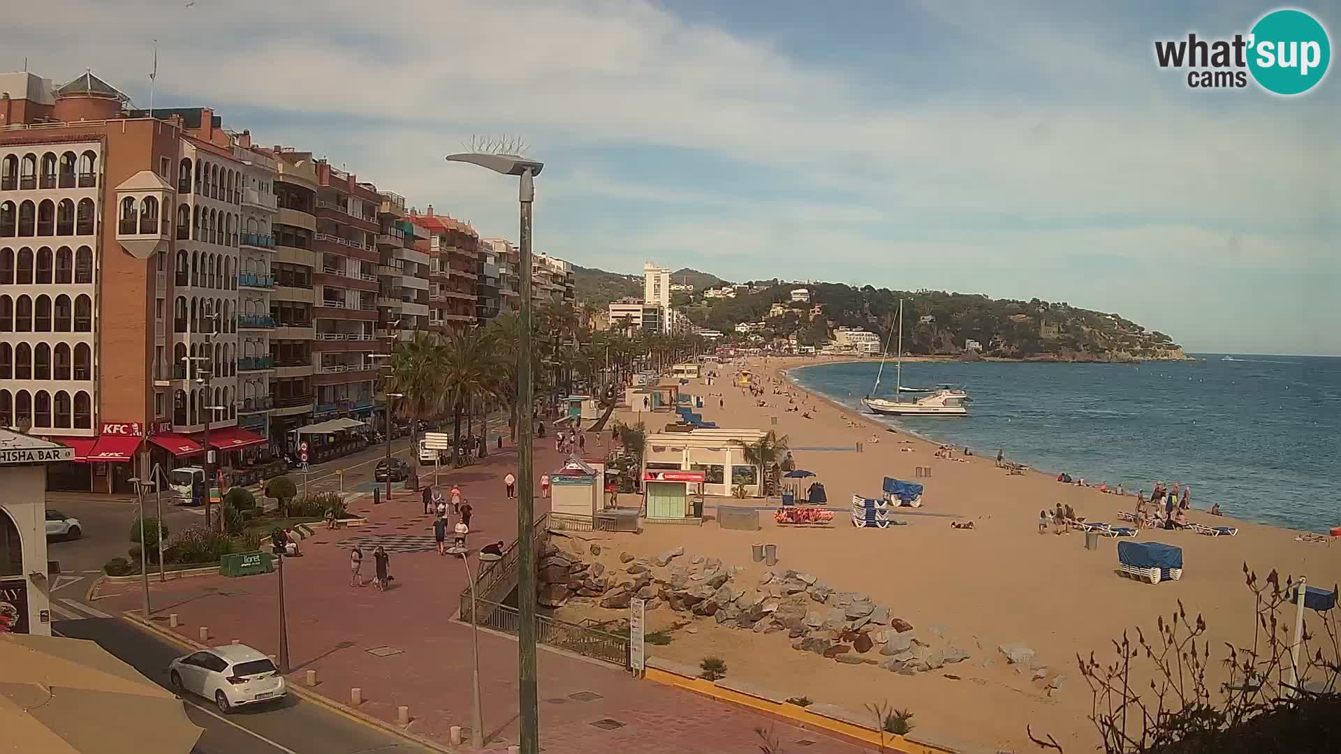 Webcam Lloret de Mar  – Playa principal