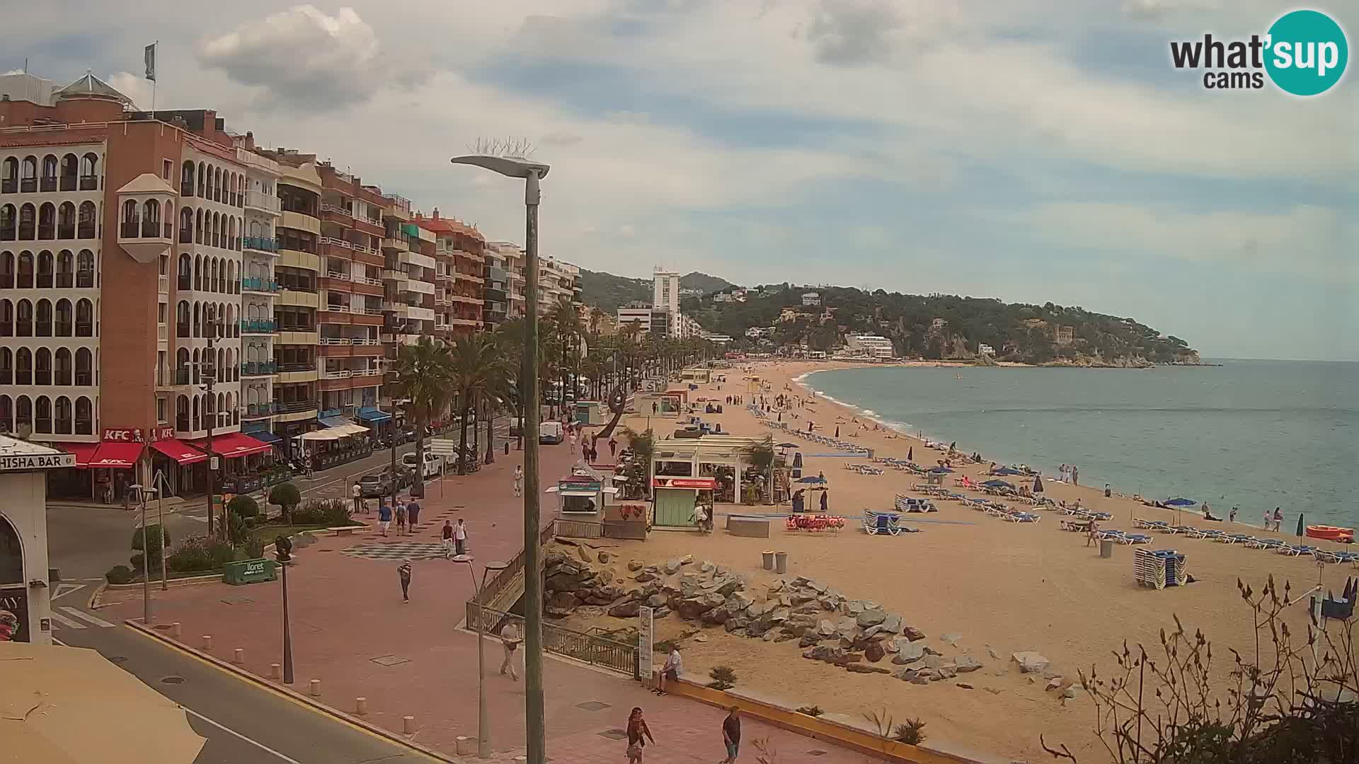 Webcam Lloret de Mar – the beach