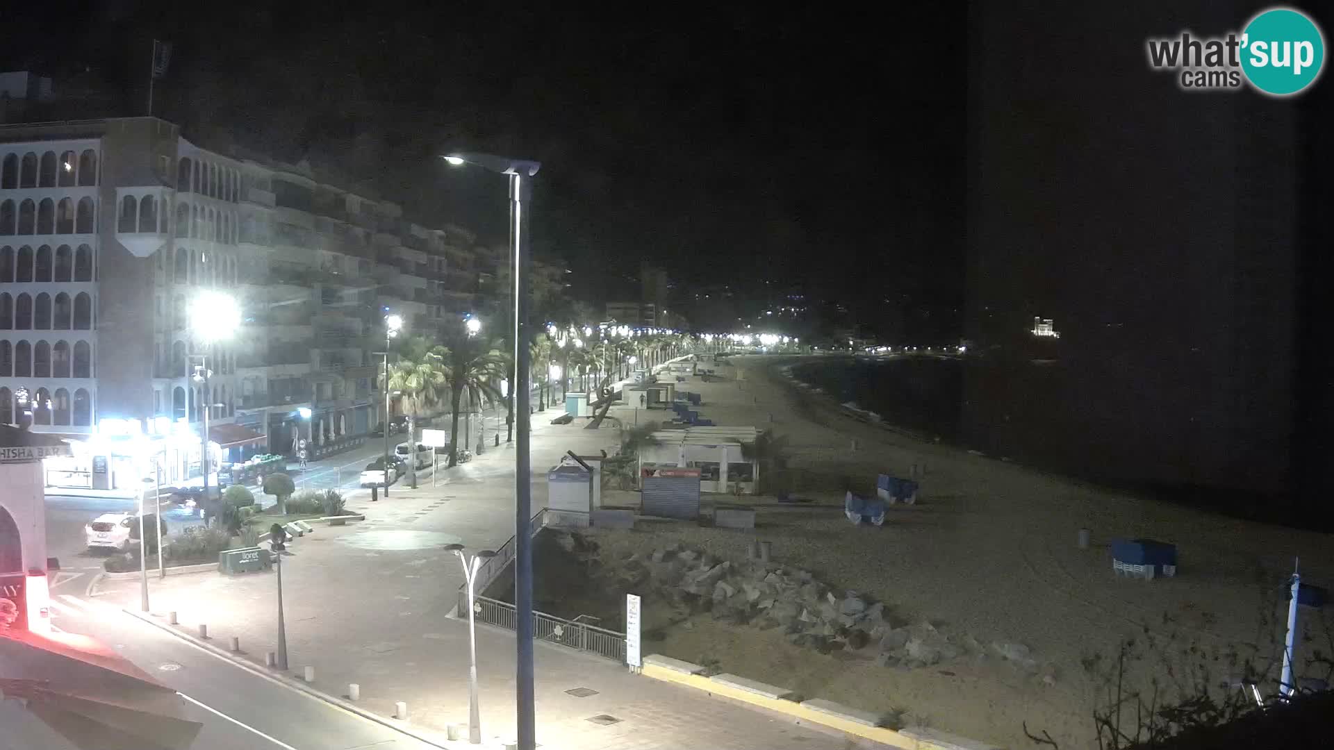 Webcam Lloret de Mar – the main beach – – Costa Brava – Spain