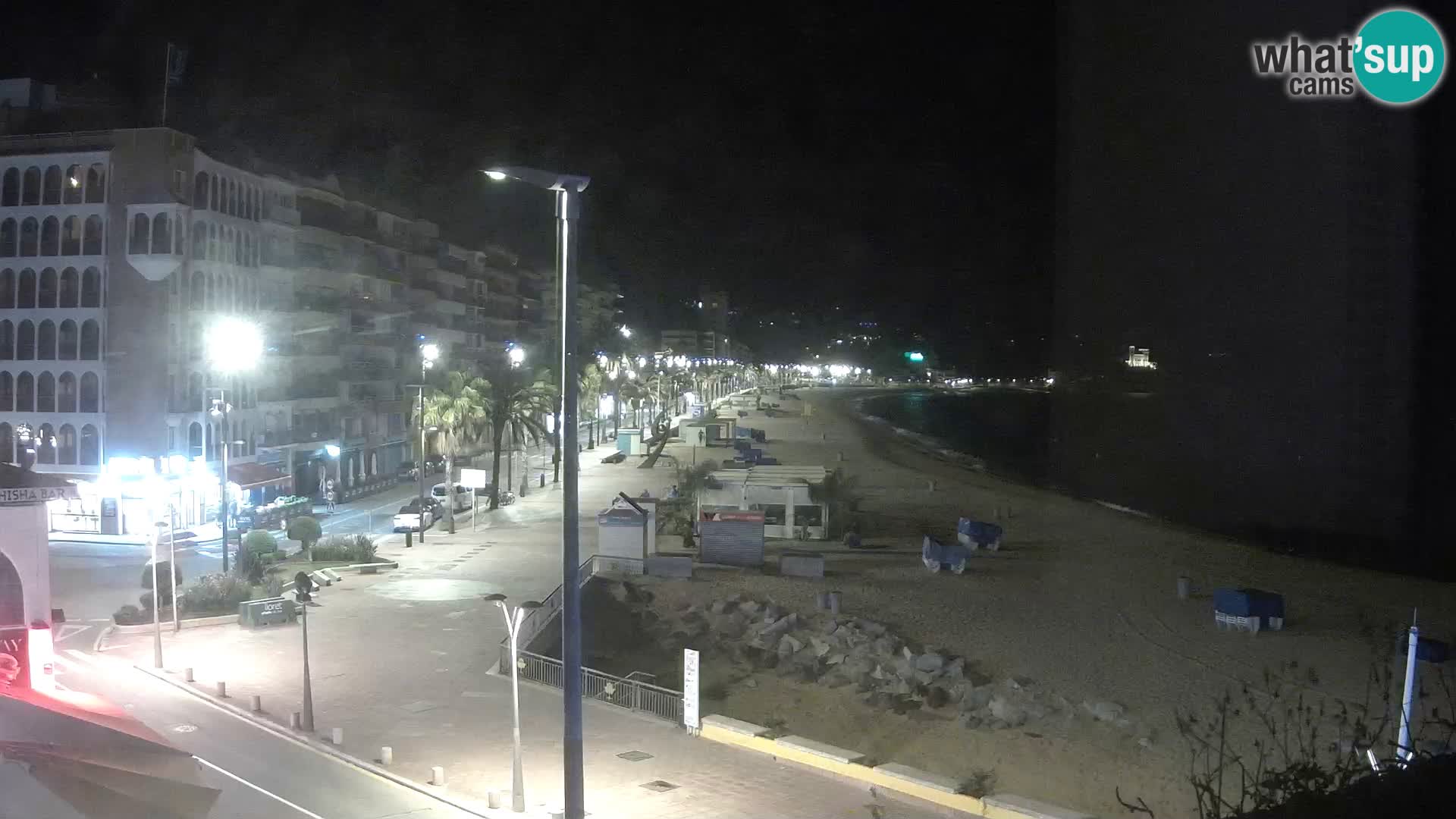 Web kamera Lloret de Mar – plaža