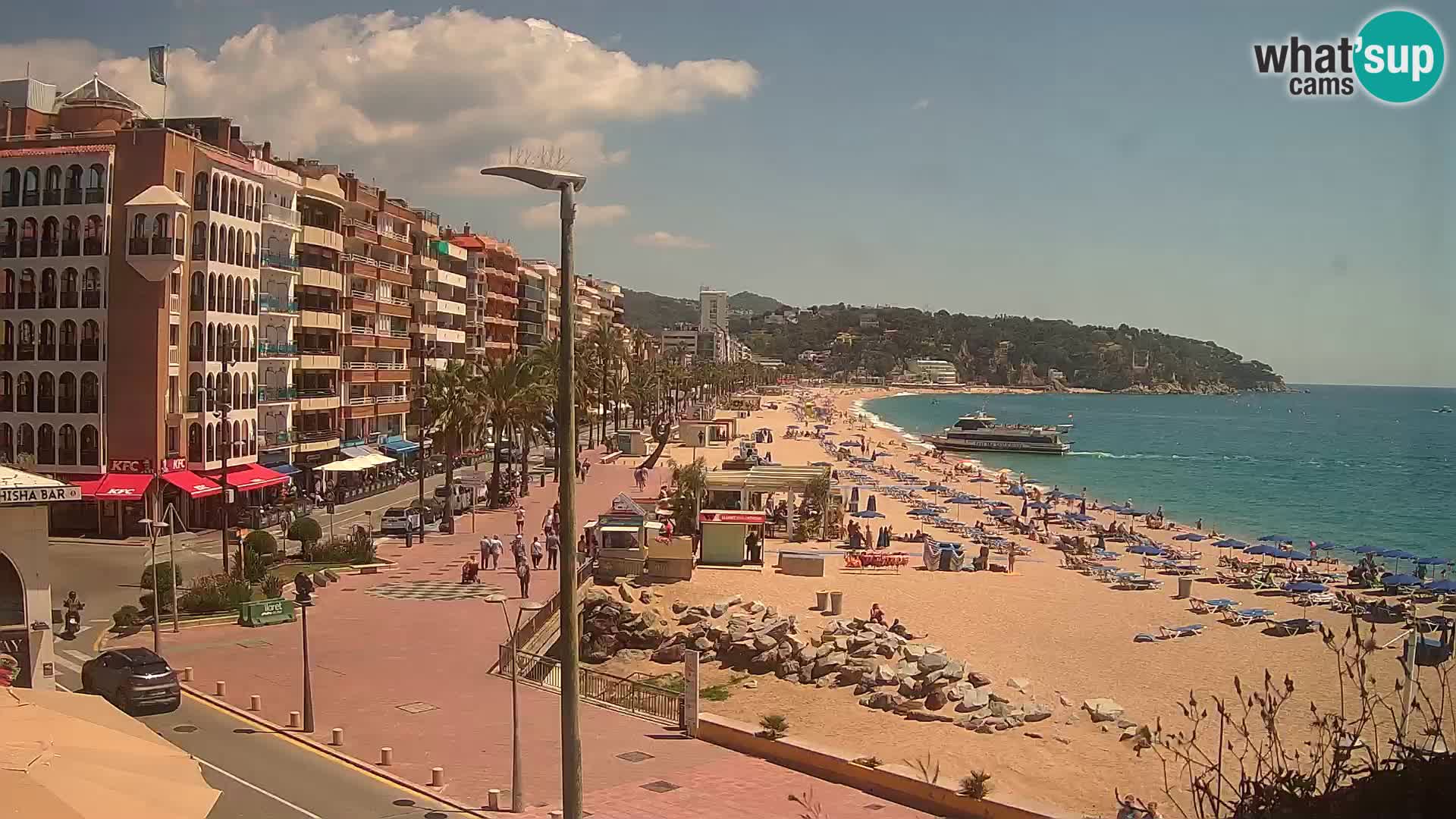 Webcam Lloret de Mar – the beach
