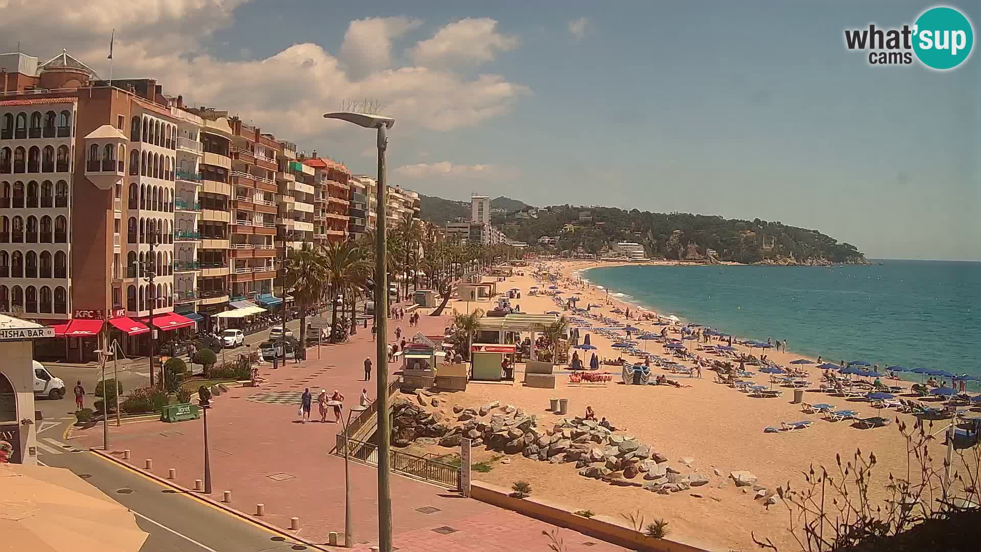 Webcam live Lloret de Mar – Hauptstrand