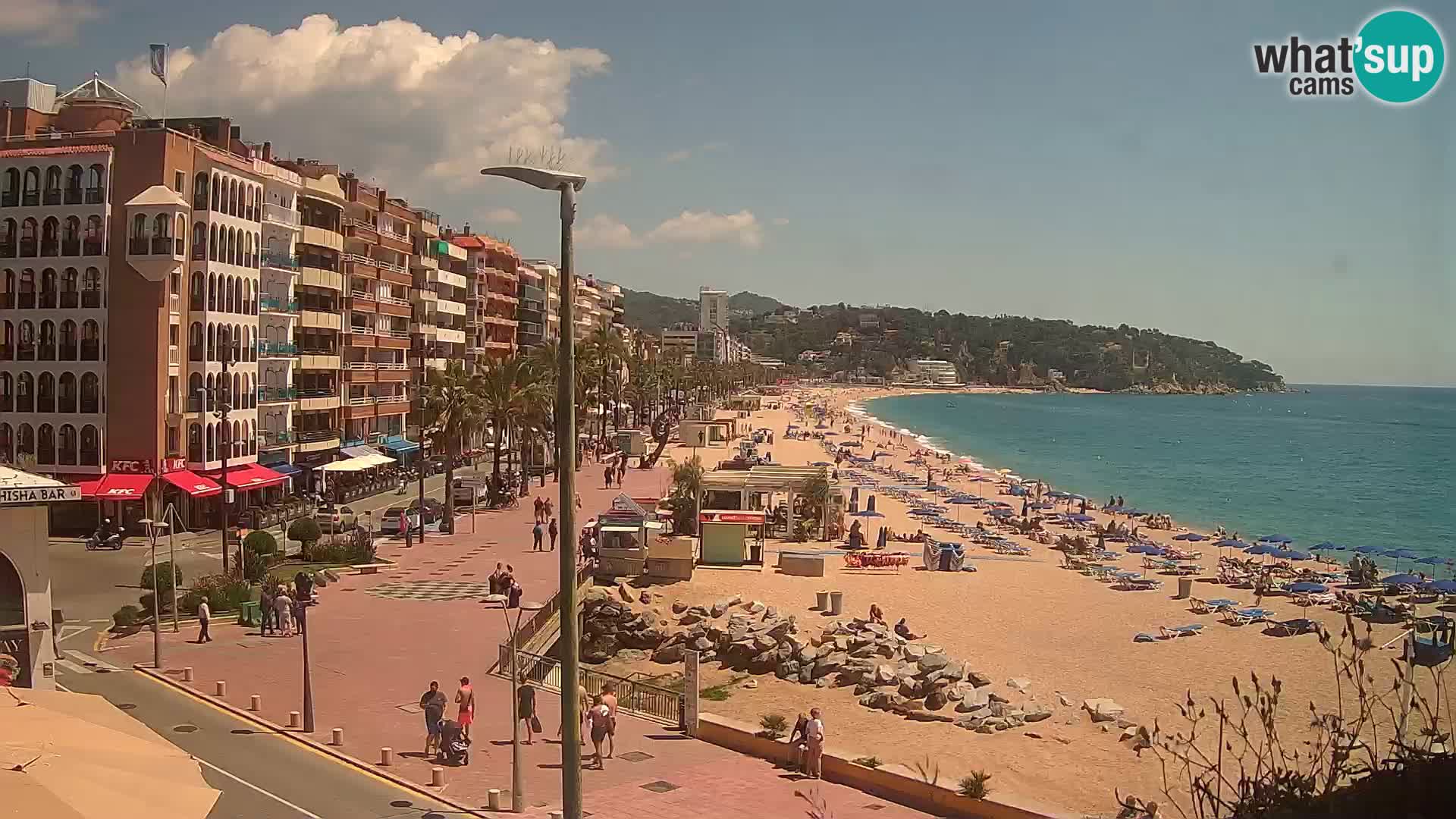 Webcam Lloret de Mar – the beach