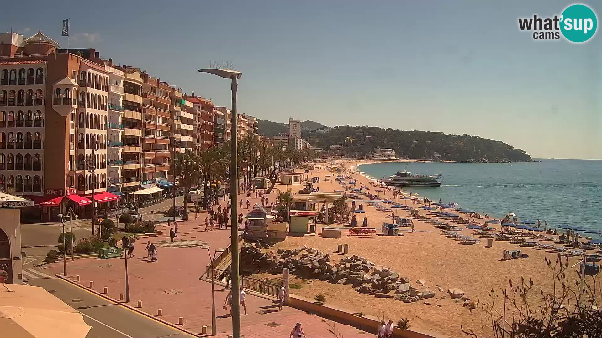 Webcam streaming Lloret de Mar – Plage