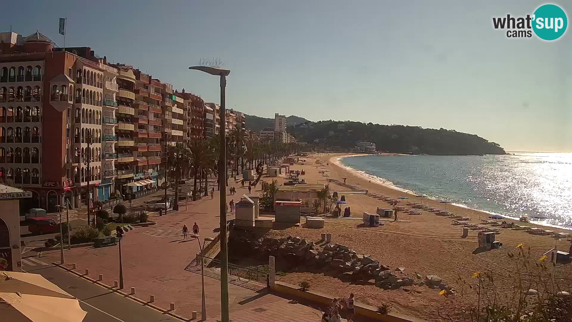 Webcam Live Lloret de Mar – La plage