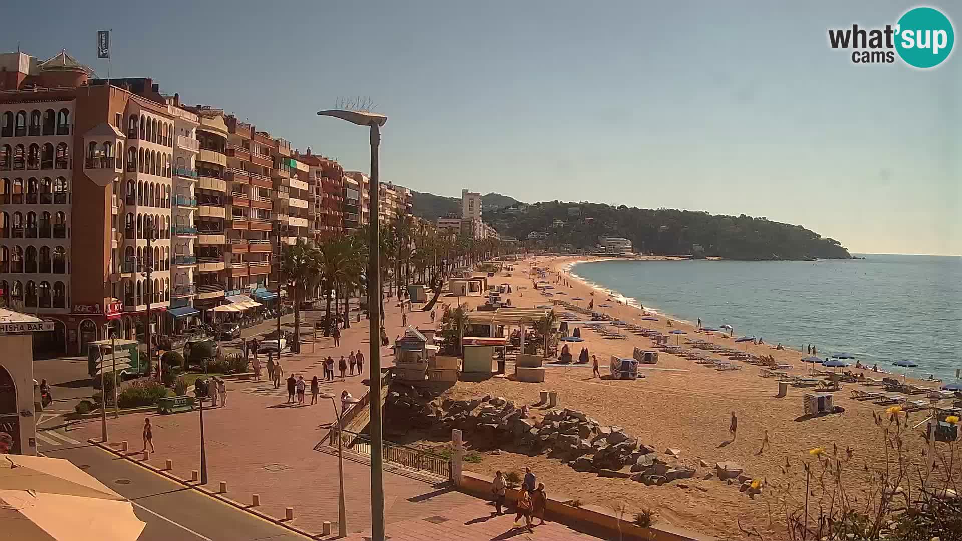 Webcam Lloret de Mar  – Playa principal