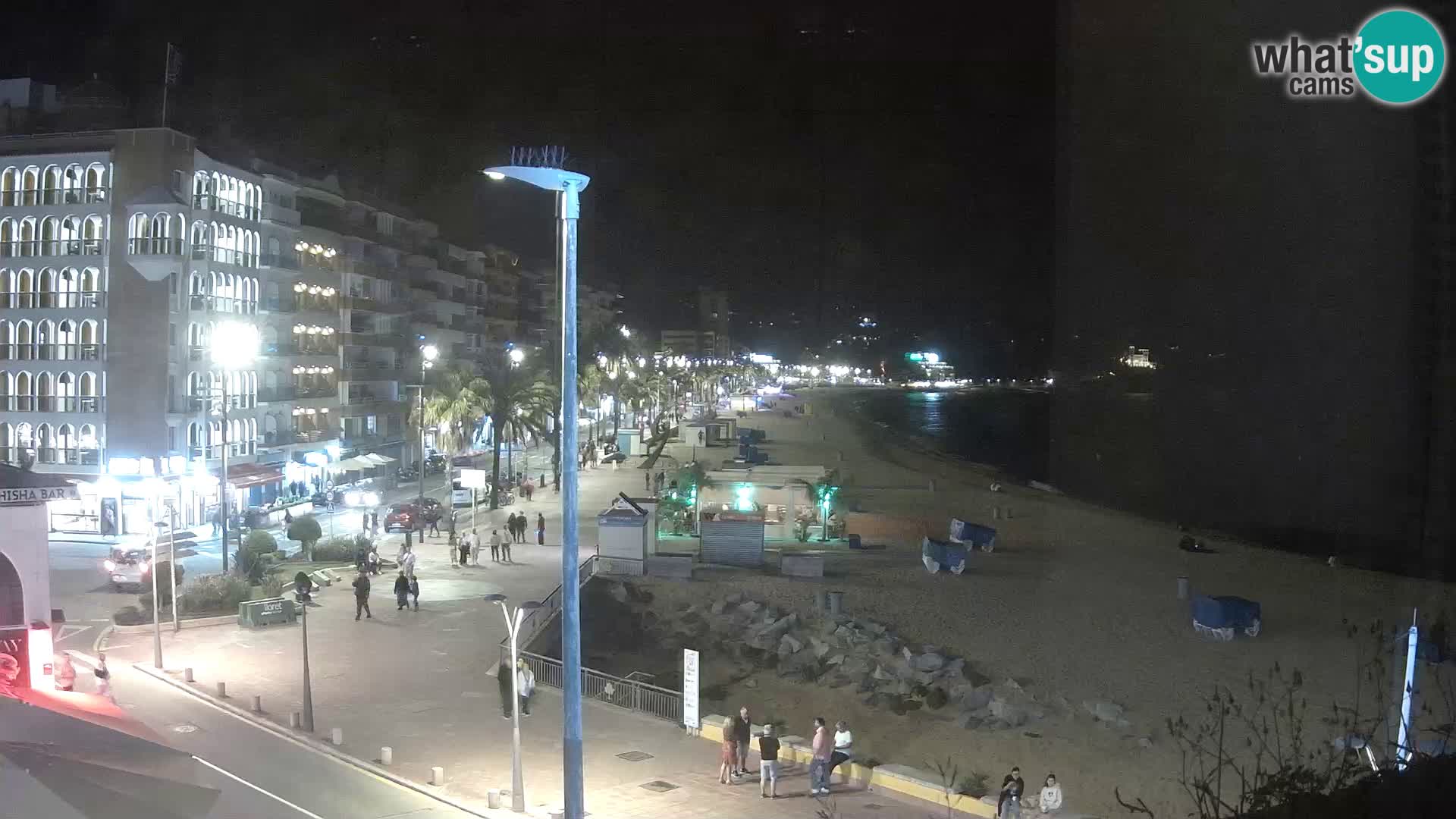 Web kamera Lloret de Mar – glavna plaža