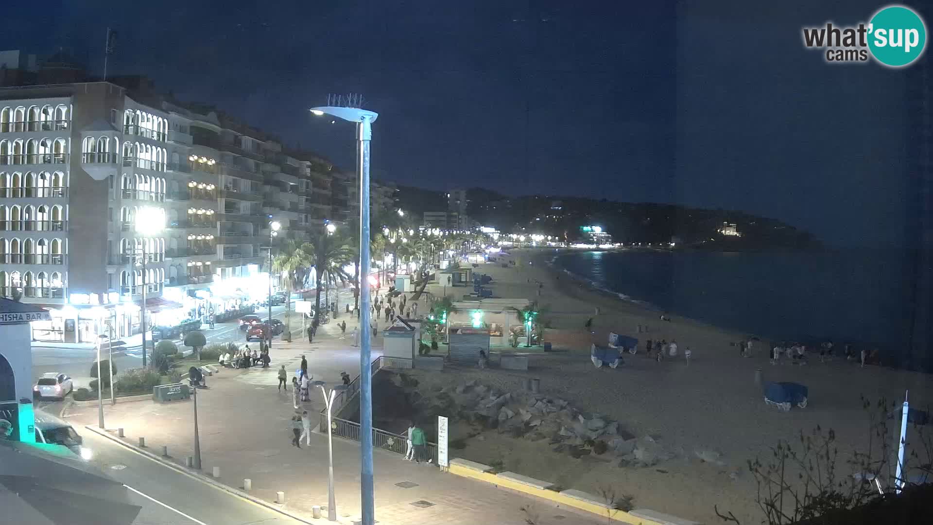 Web kamera Lloret de Mar – glavna plaža