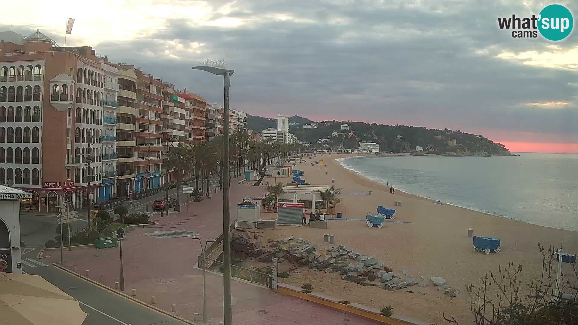 Kamera v živo Lloret de Mar – plaža
