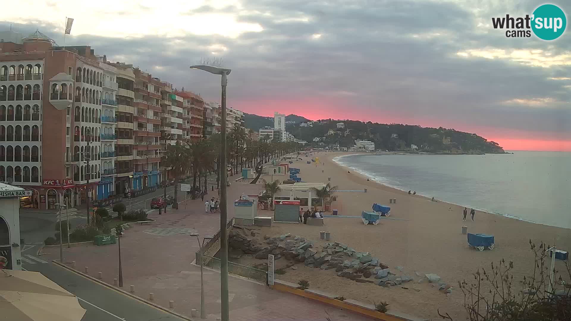 Webcam Lloret de Mar – Osrednja plaža