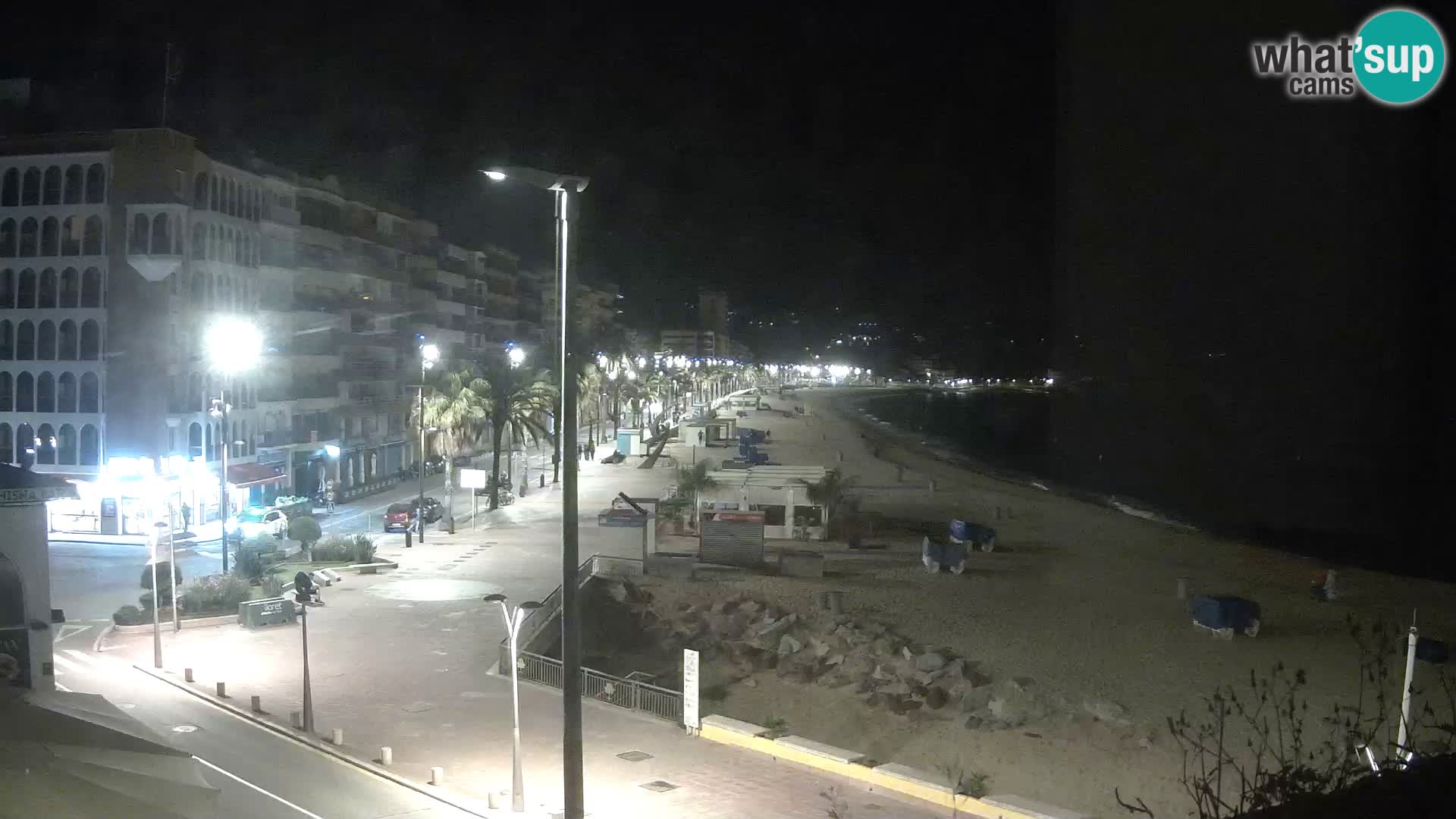 Webcam Lloret de Mar – the main beach – – Costa Brava – Spain