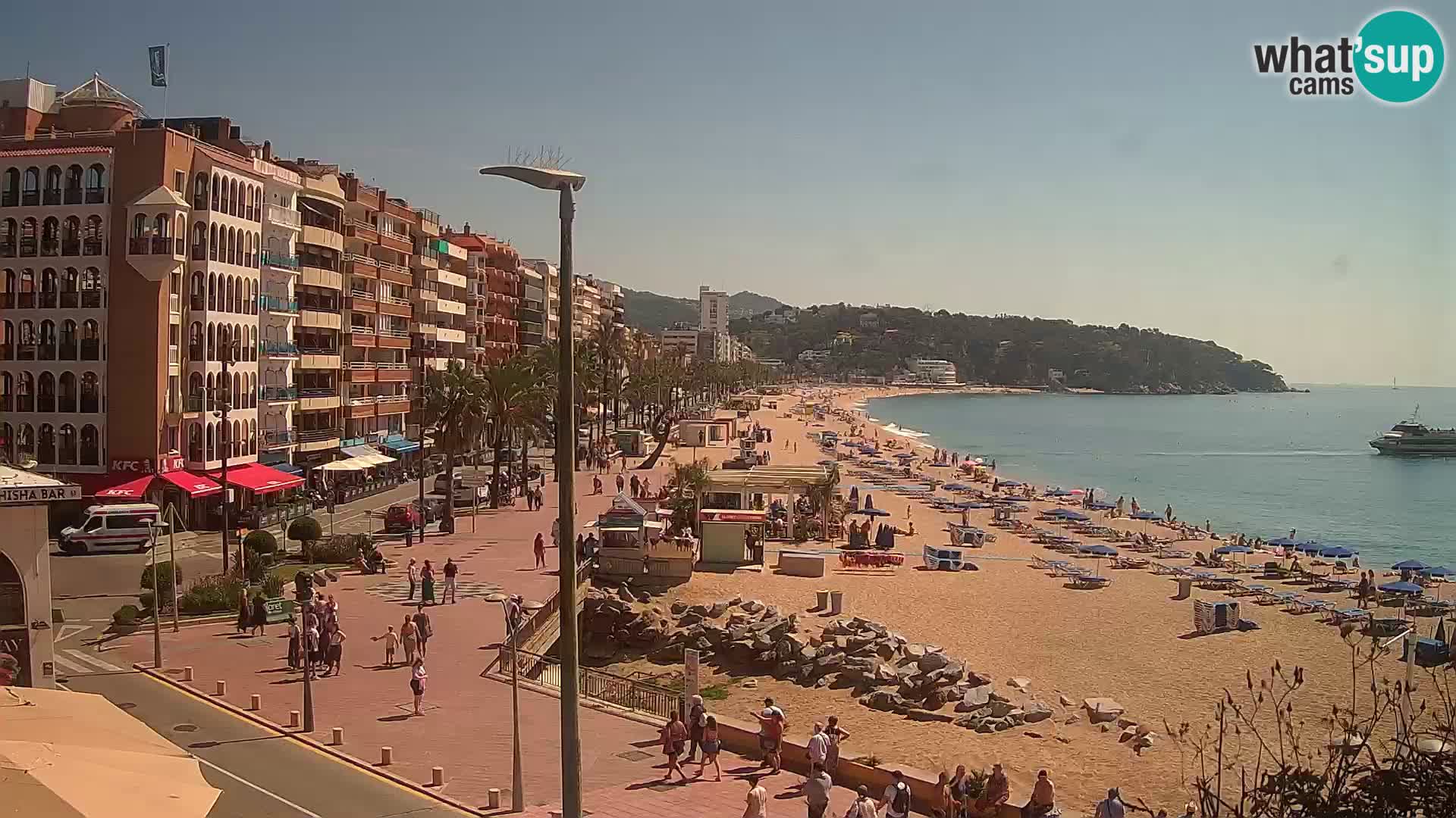 Webcam Lloret de Mar – the beach