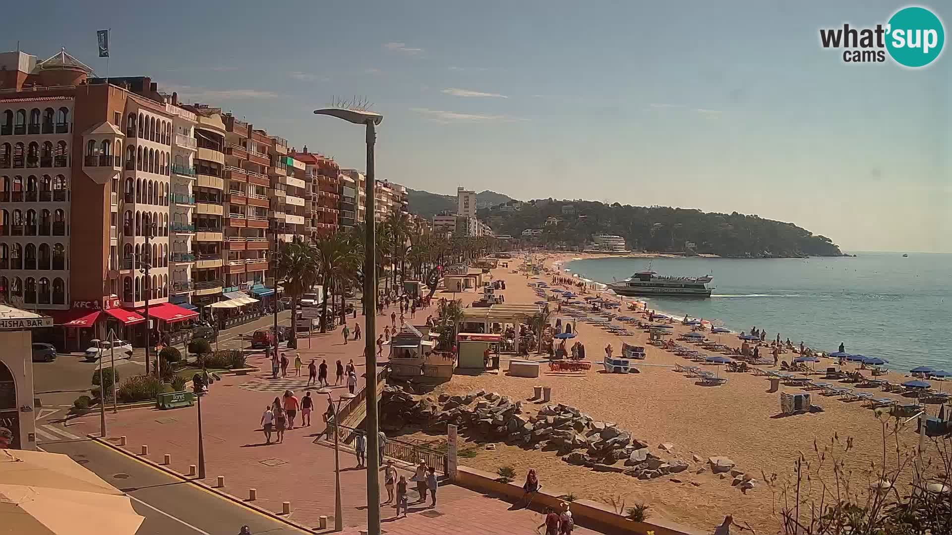 Webcam Lloret de Mar – Osrednja plaža