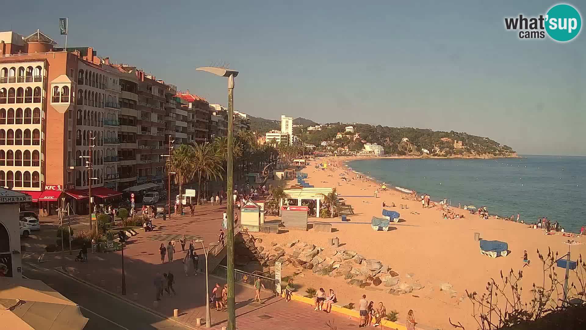 Webcam live Lloret de Mar – la spiaggia principale