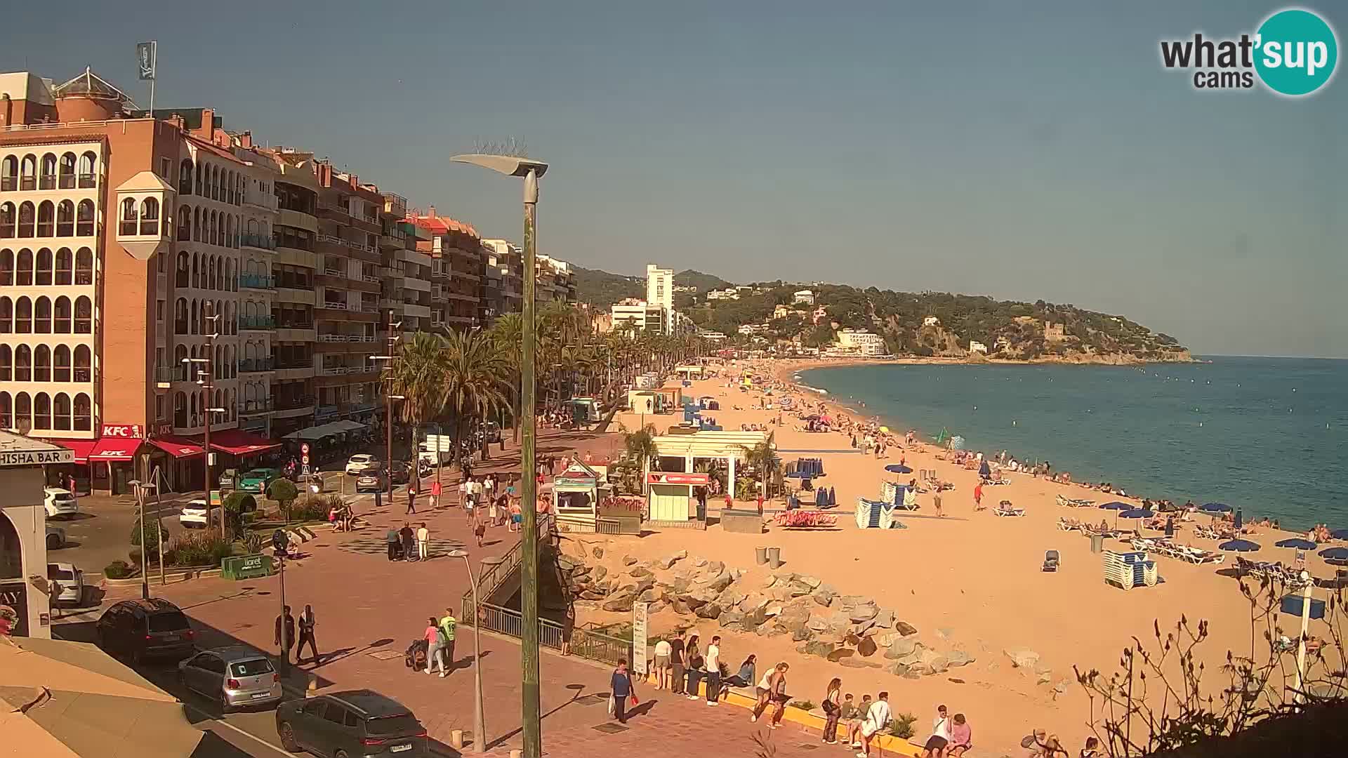 Webcam live Lloret de Mar – la spiaggia principale