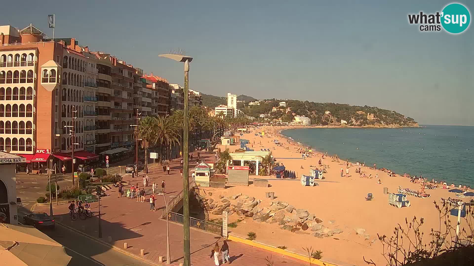 Webcam Lloret de Mar – Spiaggia centrale