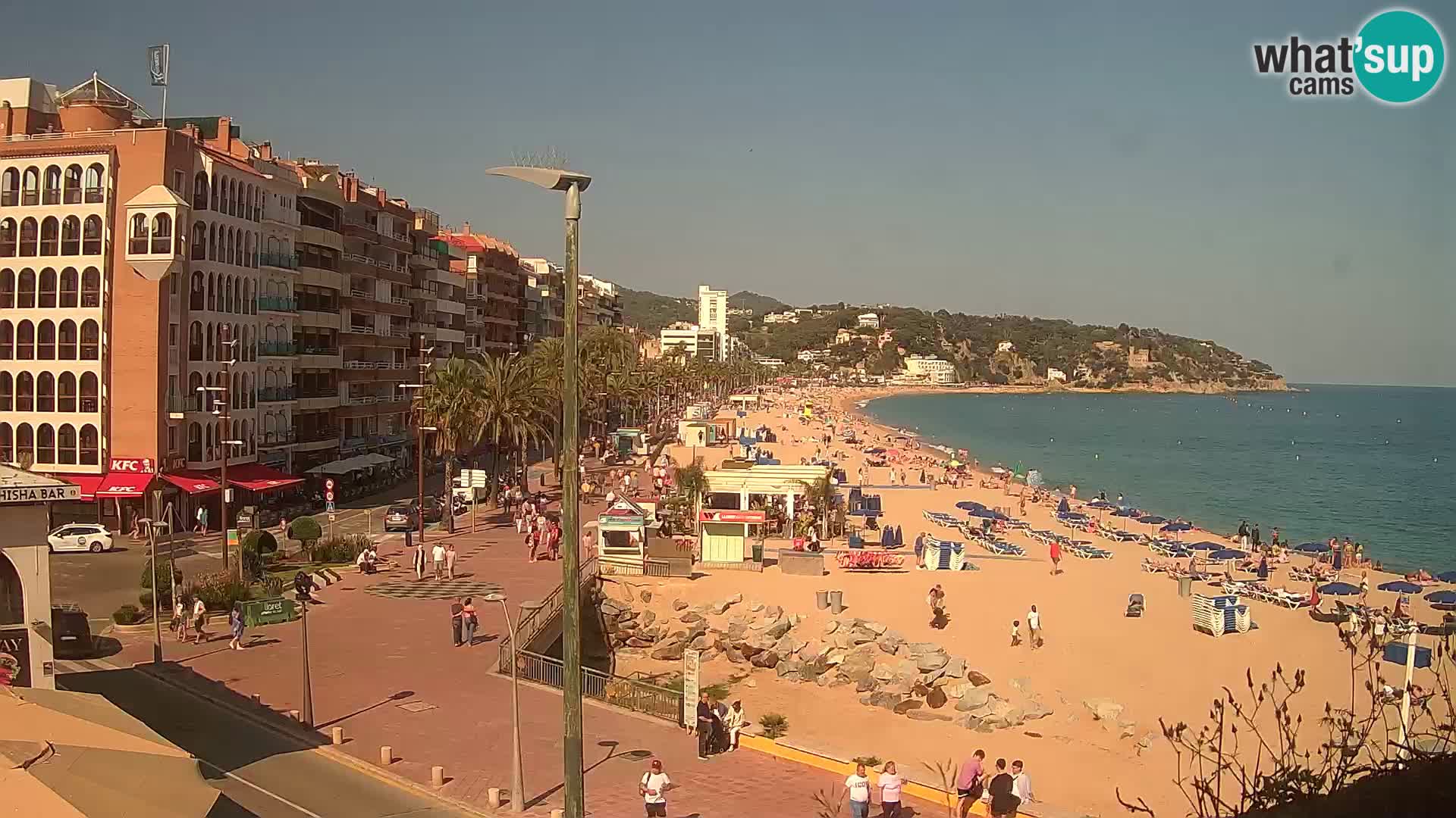 Webcam Lloret de Mar – the beach