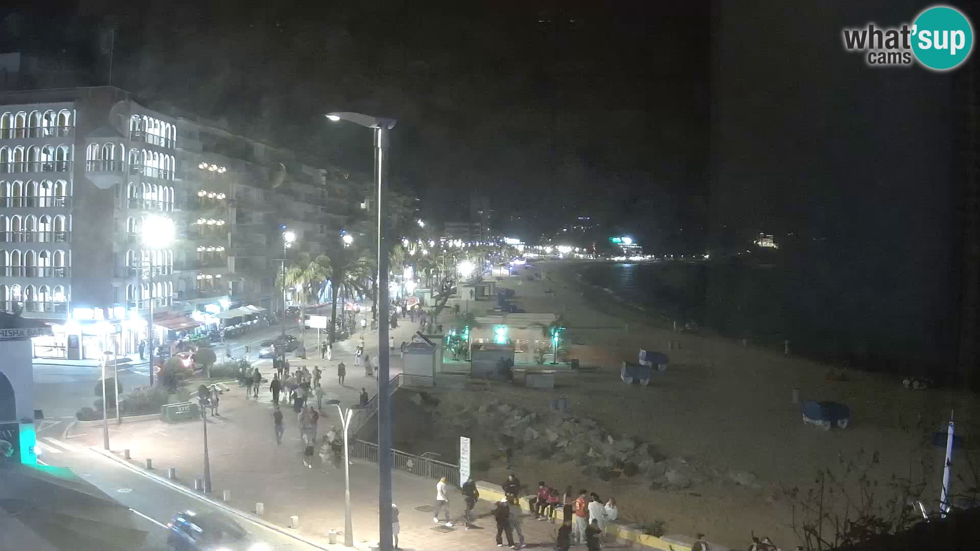 Kamera v živo Lloret de Mar – Glavna plaža