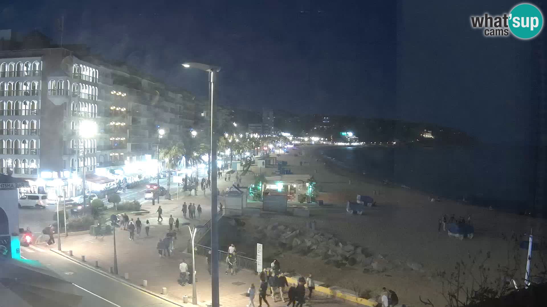Webcam Lloret de Mar – the main beach – – Costa Brava – Spain