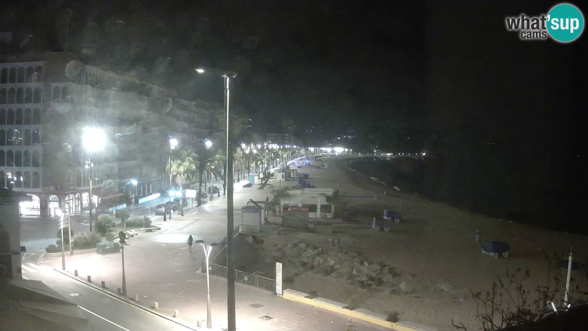 Webcam Lloret de Mar – the main beach – – Costa Brava – Spain