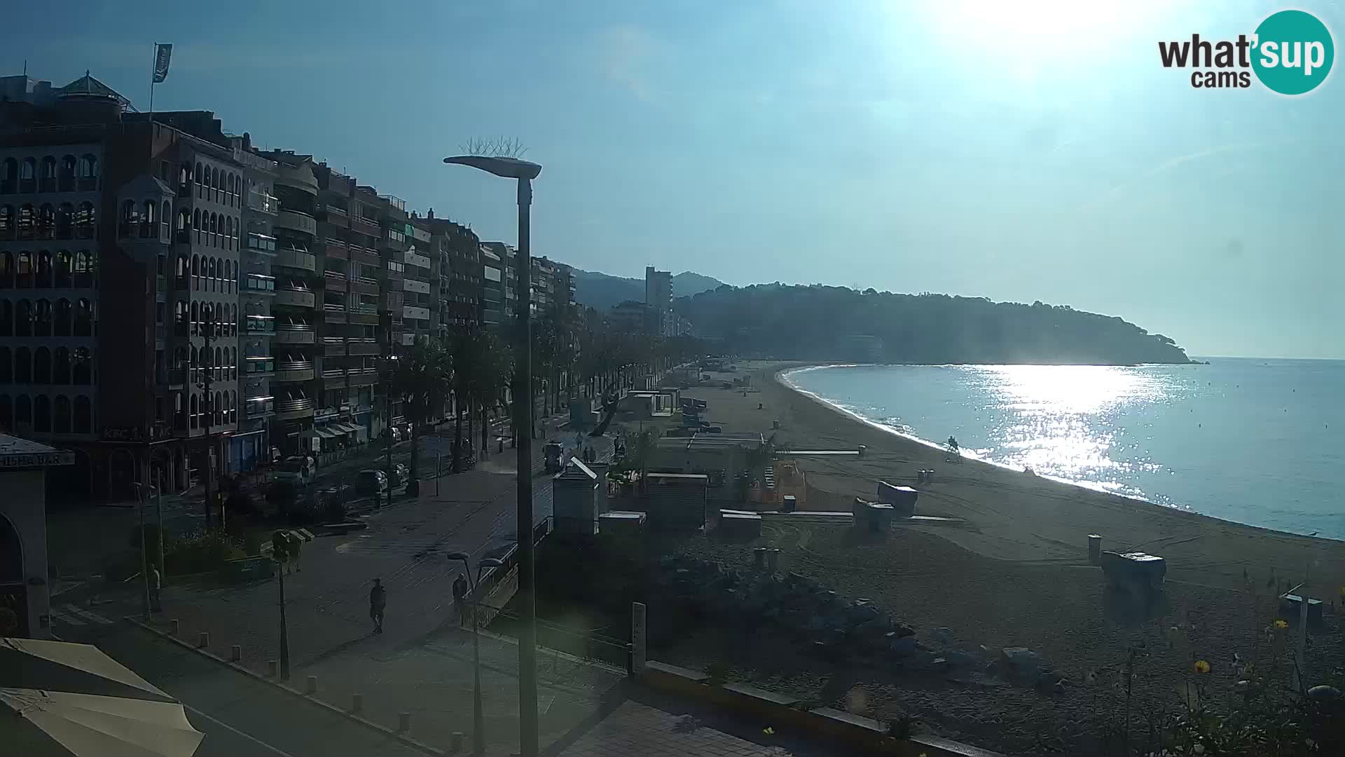 Web kamera Lloret de Mar – glavna plaža