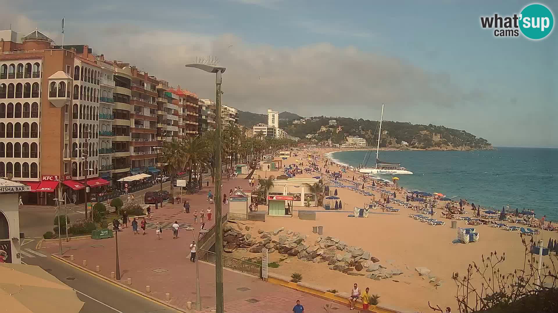Webcam Lloret de Mar – Hauptstrand