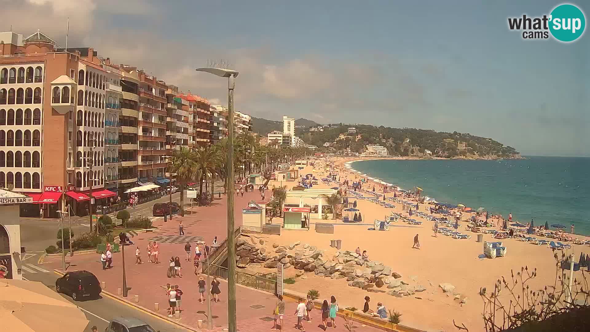 Kamera v živo Lloret de Mar – plaža