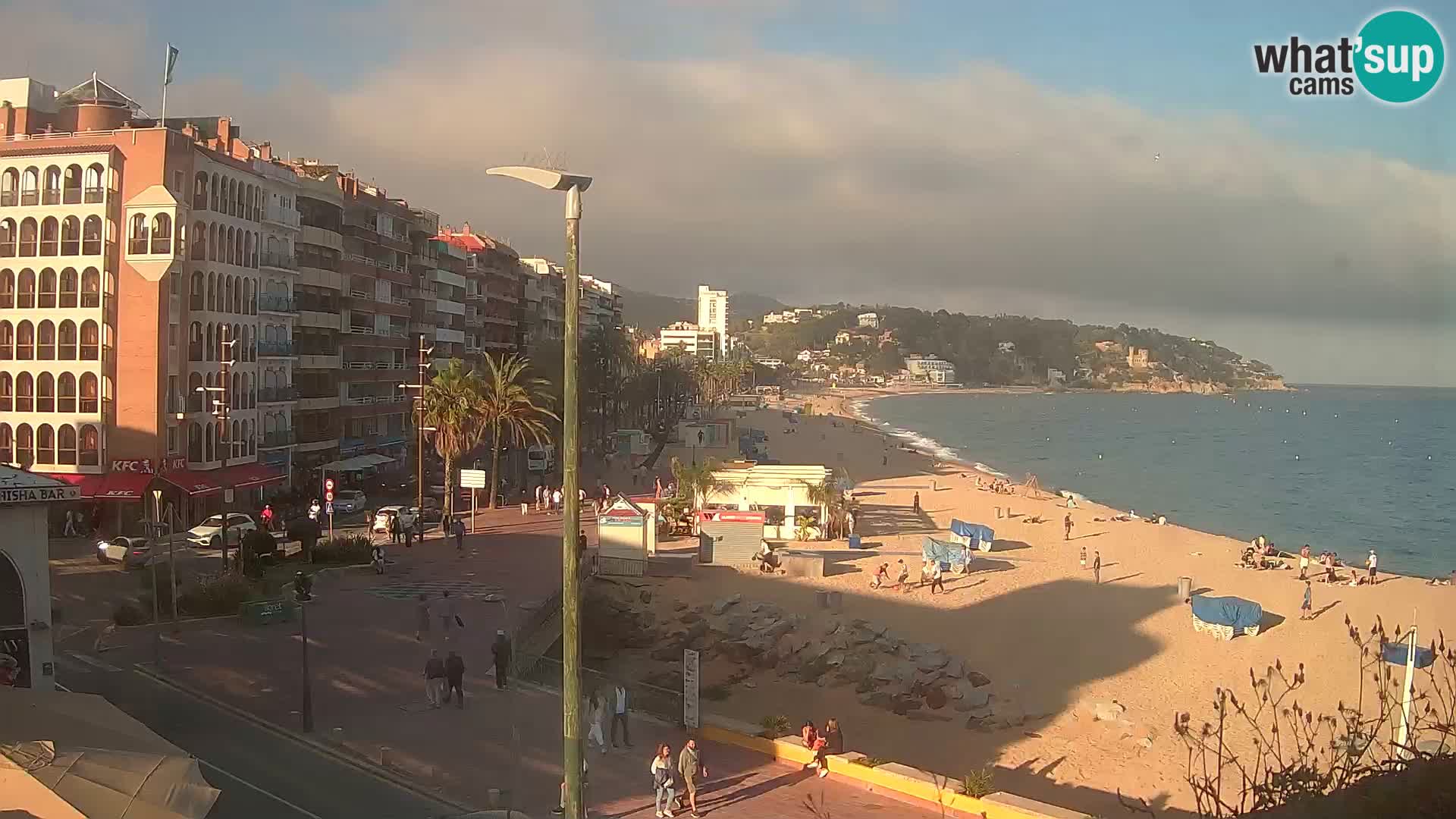 Webcam Live Lloret de Mar – La plage