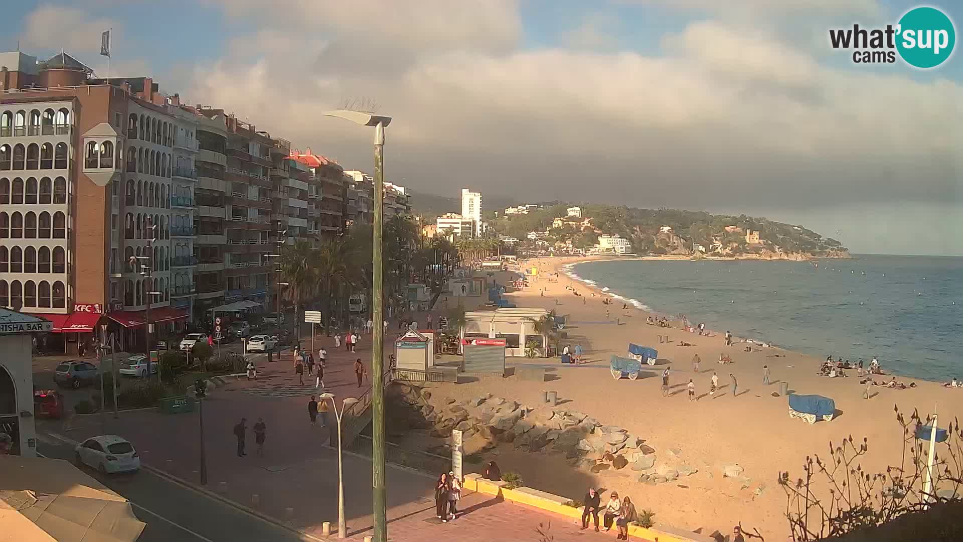 Webcam Lloret de Mar – Spiaggia centrale