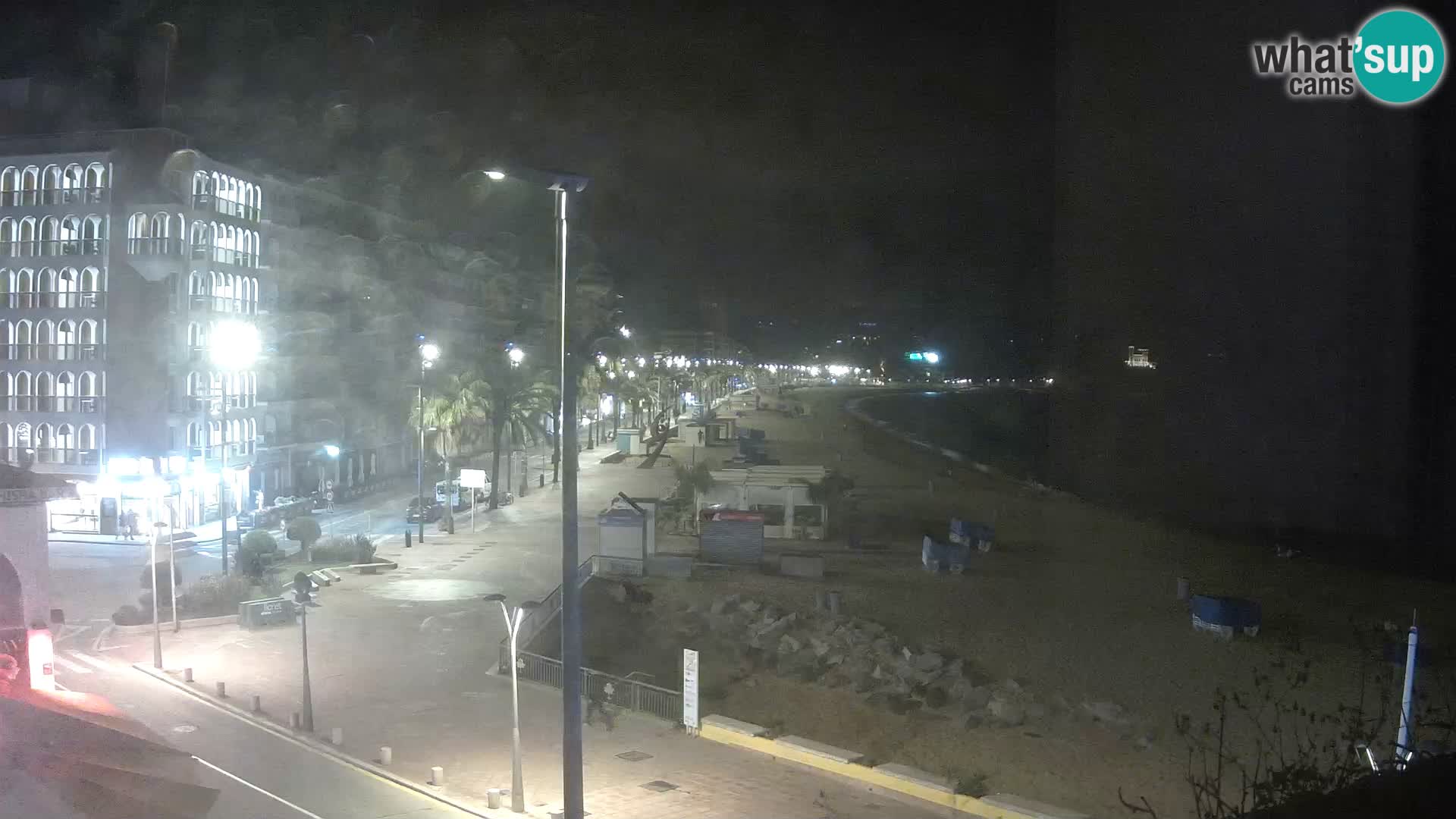 Webcam Lloret de Mar – the main beach – – Costa Brava – Spain