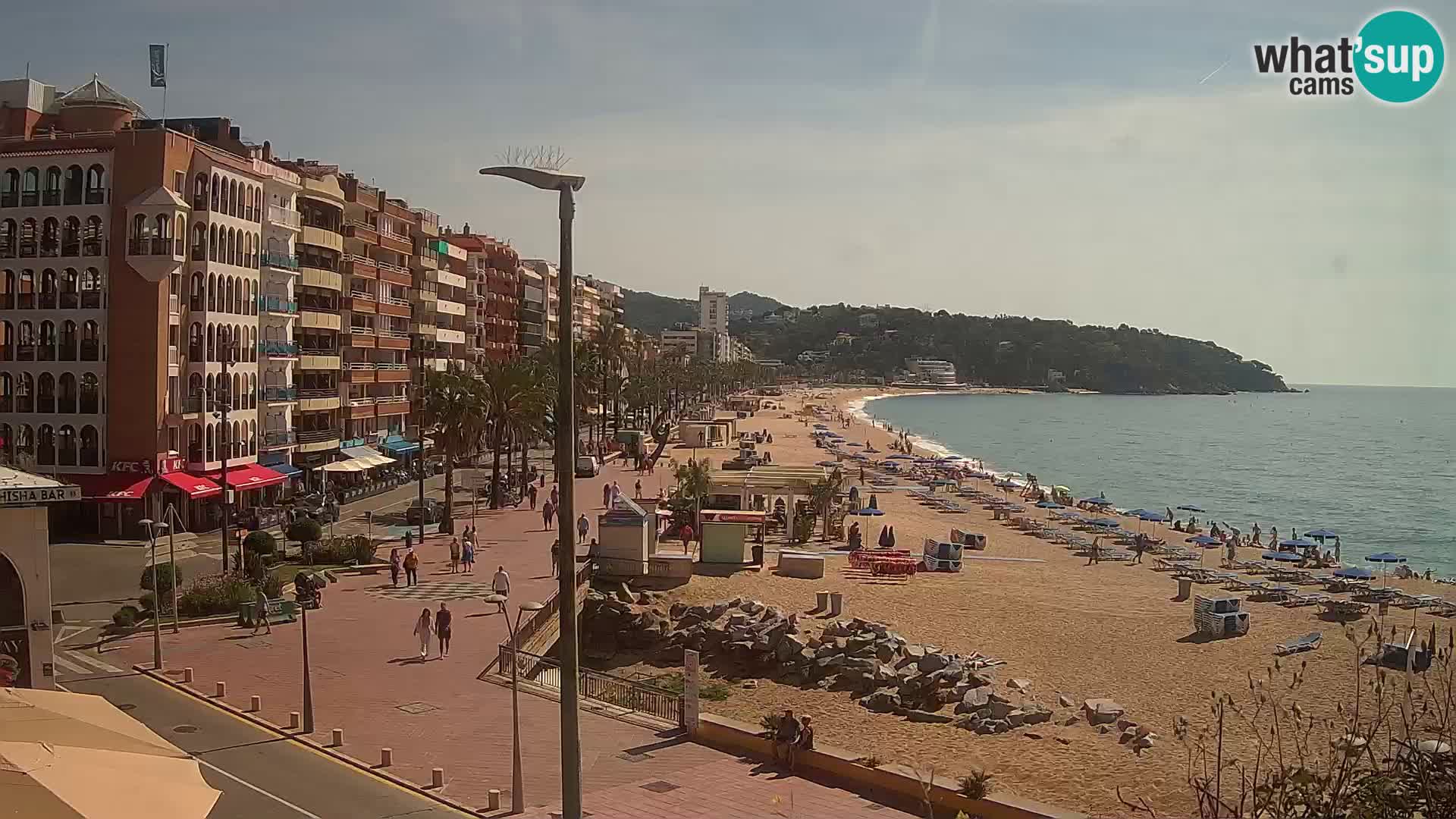Webcam Lloret de Mar – Zentralen Strand