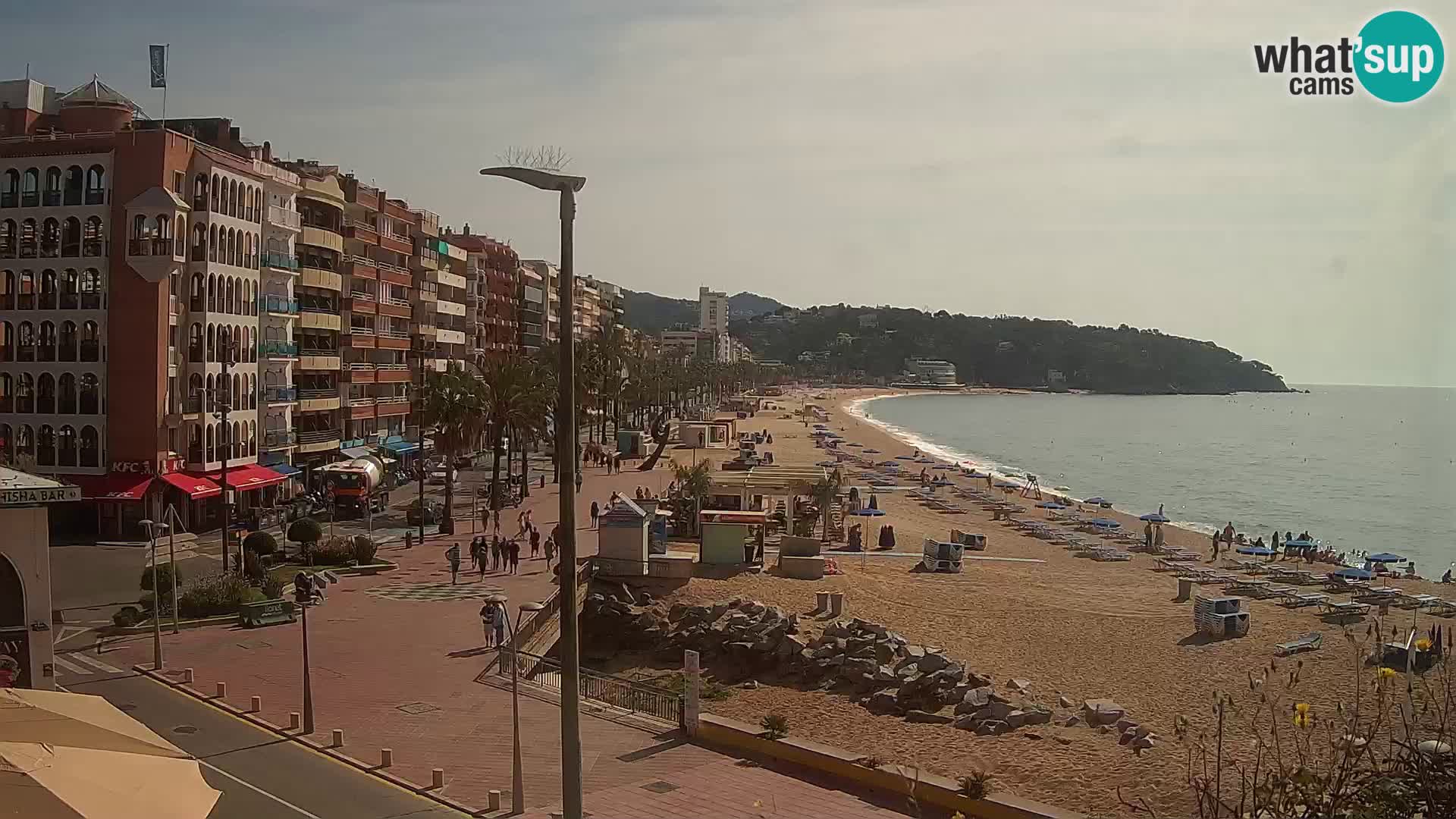 Webcam Lloret de Mar  – Playa principal