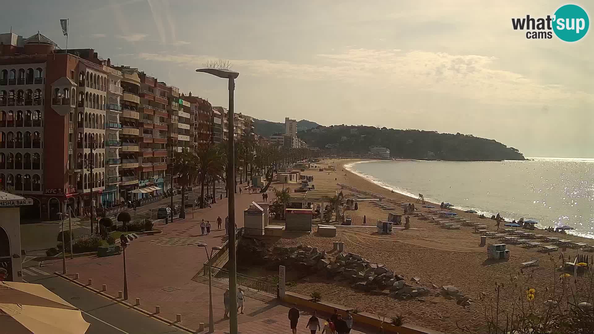 Kamera v živo Lloret de Mar – Glavna plaža