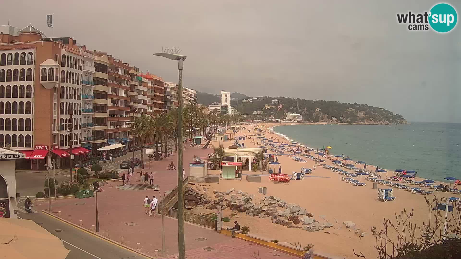 Webcam Live Lloret de Mar – La plage