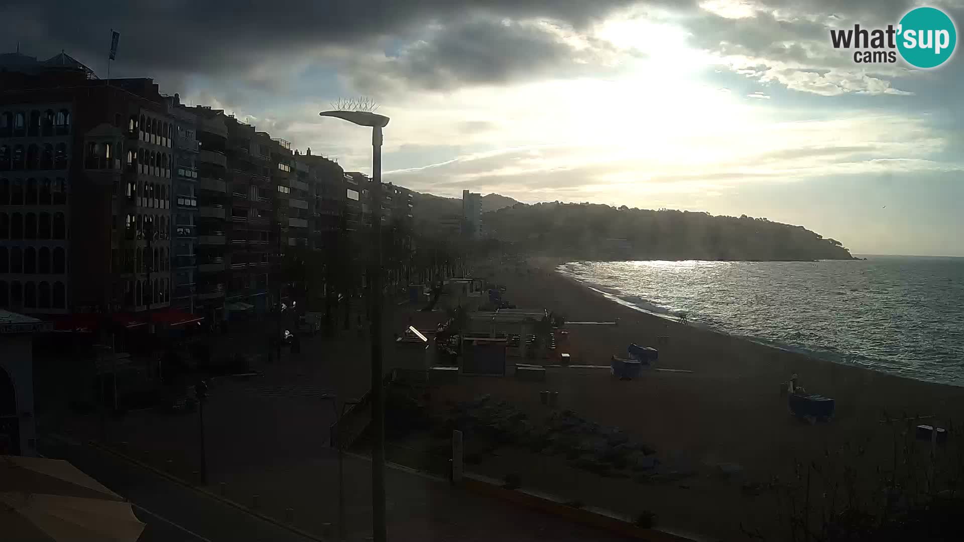Webcam Lloret de Mar – the main beach – – Costa Brava – Spain