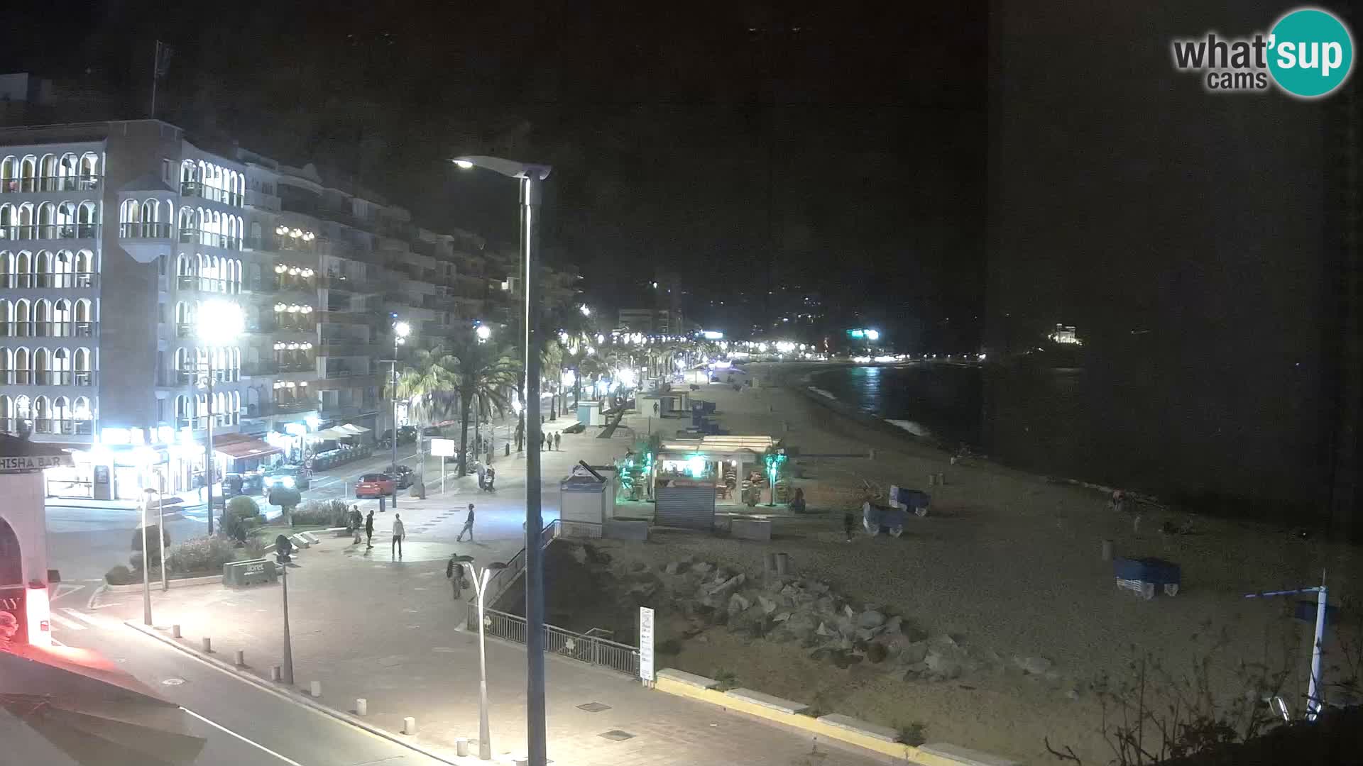 Webcam Lloret de Mar – the main beach – – Costa Brava – Spain
