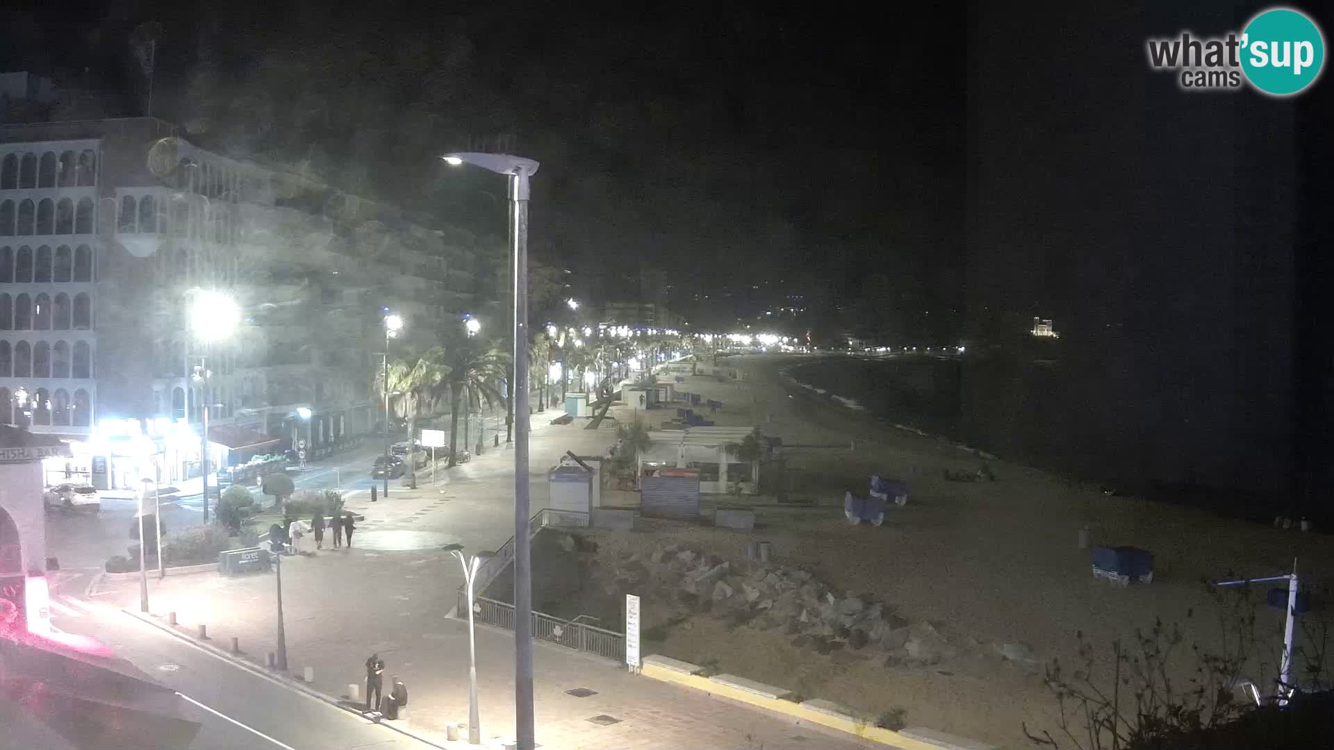 Webcam Lloret de Mar – the main beach – – Costa Brava – Spain