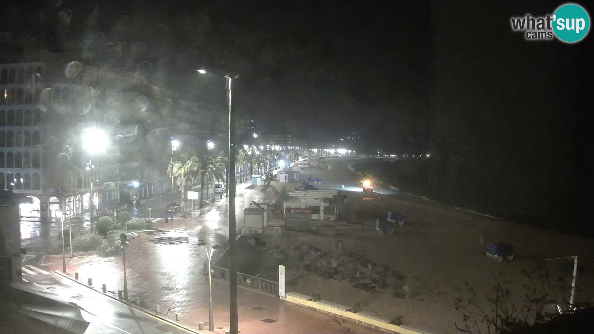 Webcam Lloret de Mar – the main beach – – Costa Brava – Spain