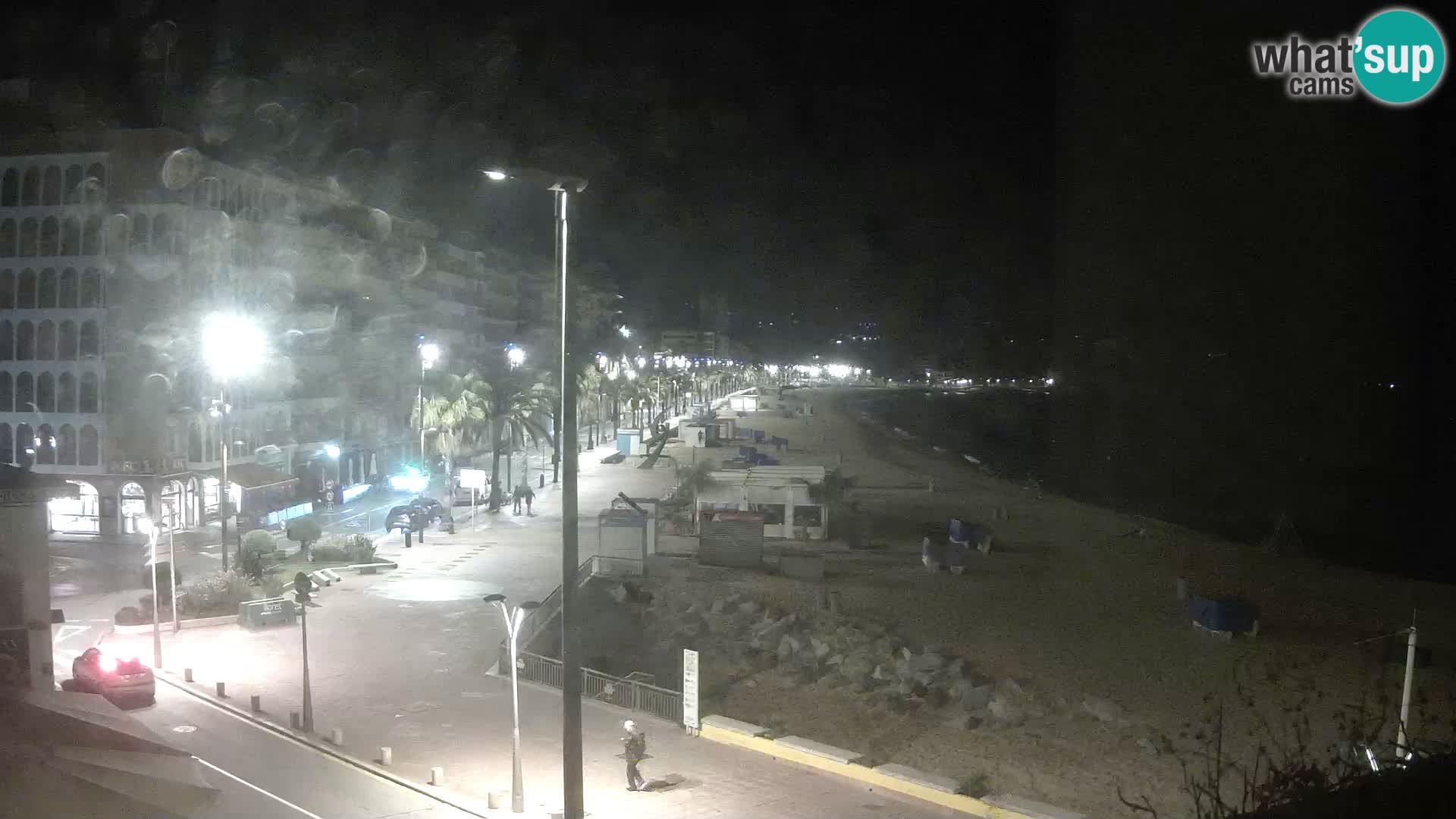 Webcam Lloret de Mar – the main beach – – Costa Brava – Spain