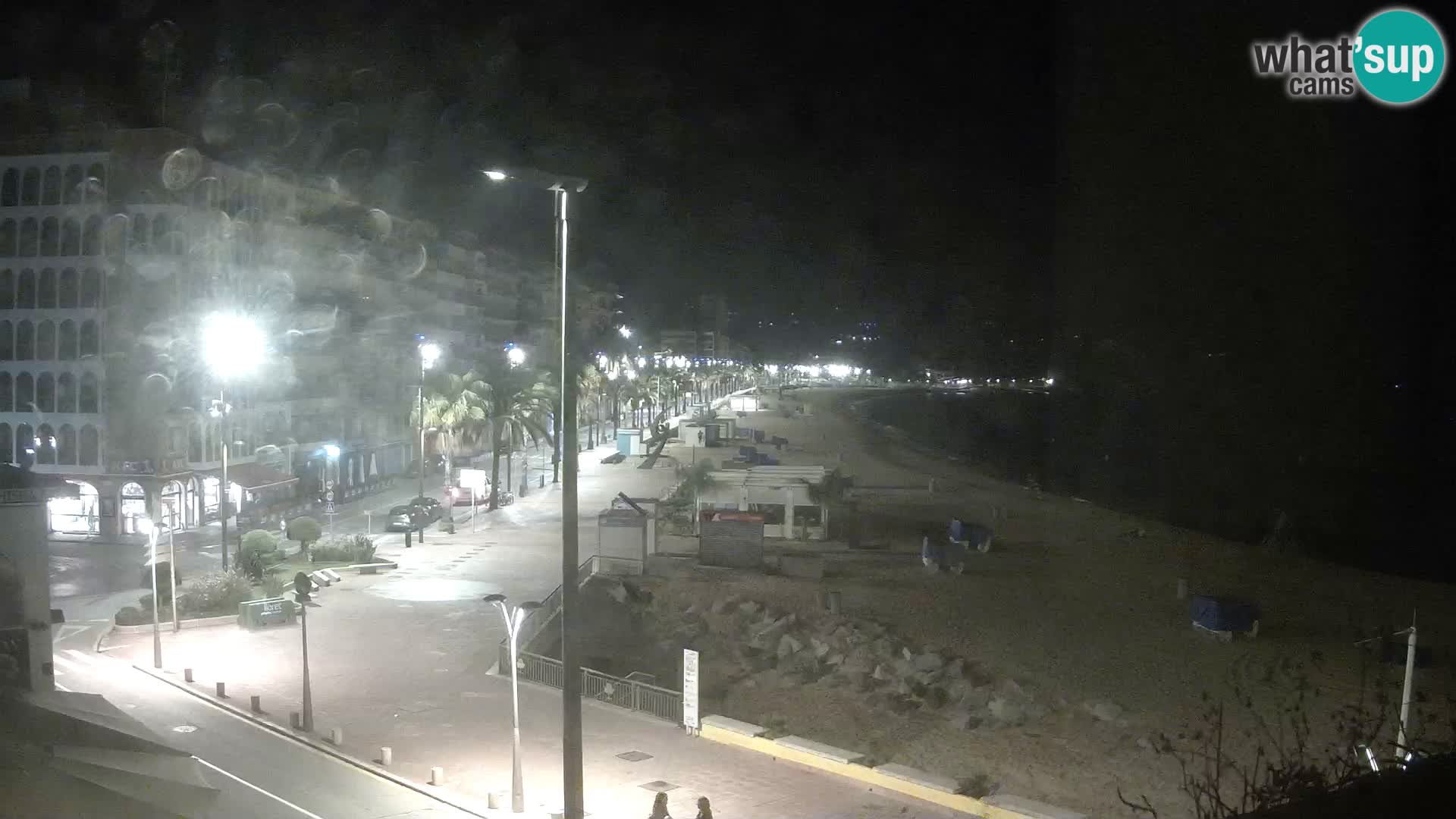 Webcam Lloret de Mar – the main beach – – Costa Brava – Spain
