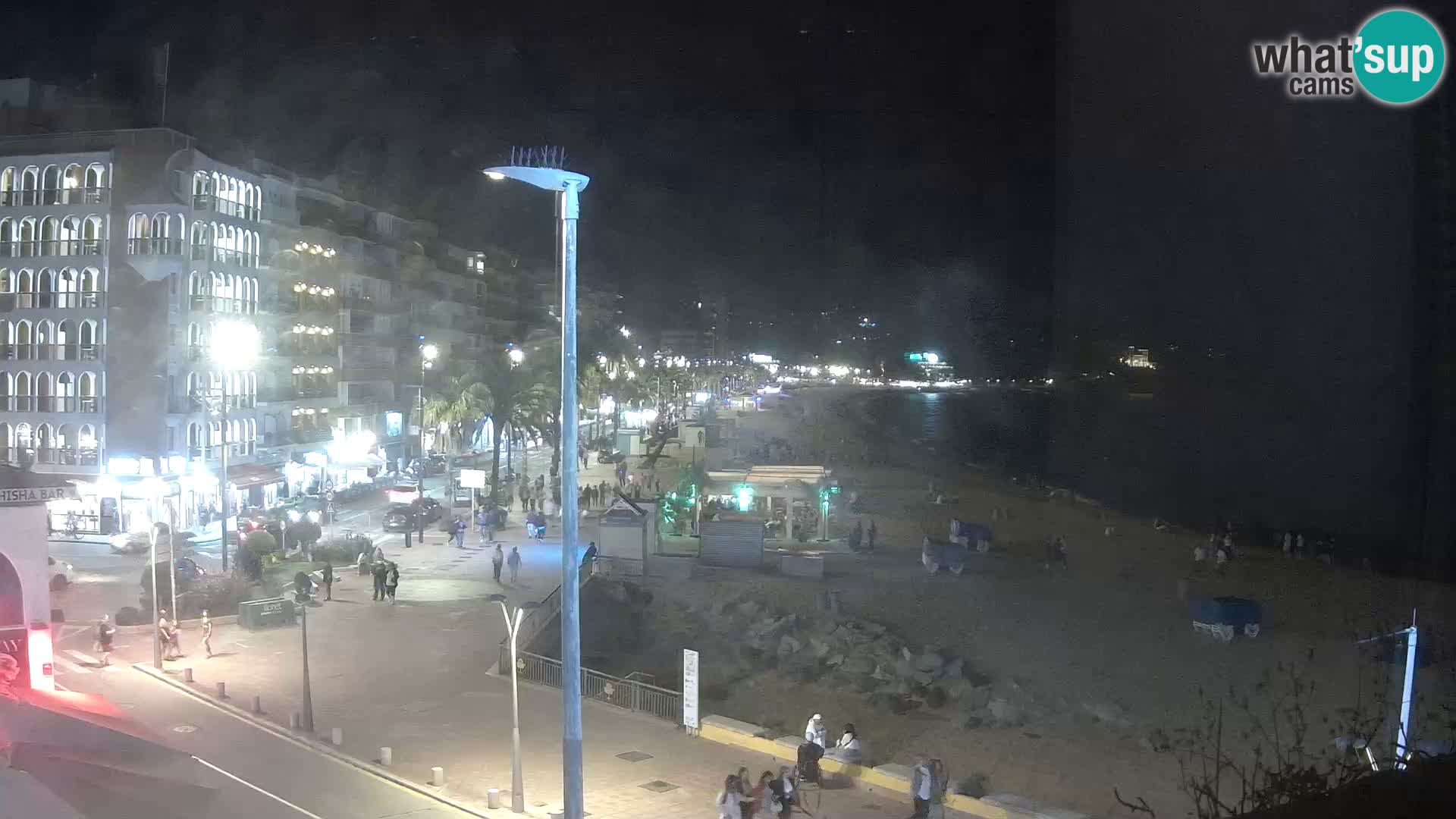 Webcam Lloret de Mar – the main beach – – Costa Brava – Spain