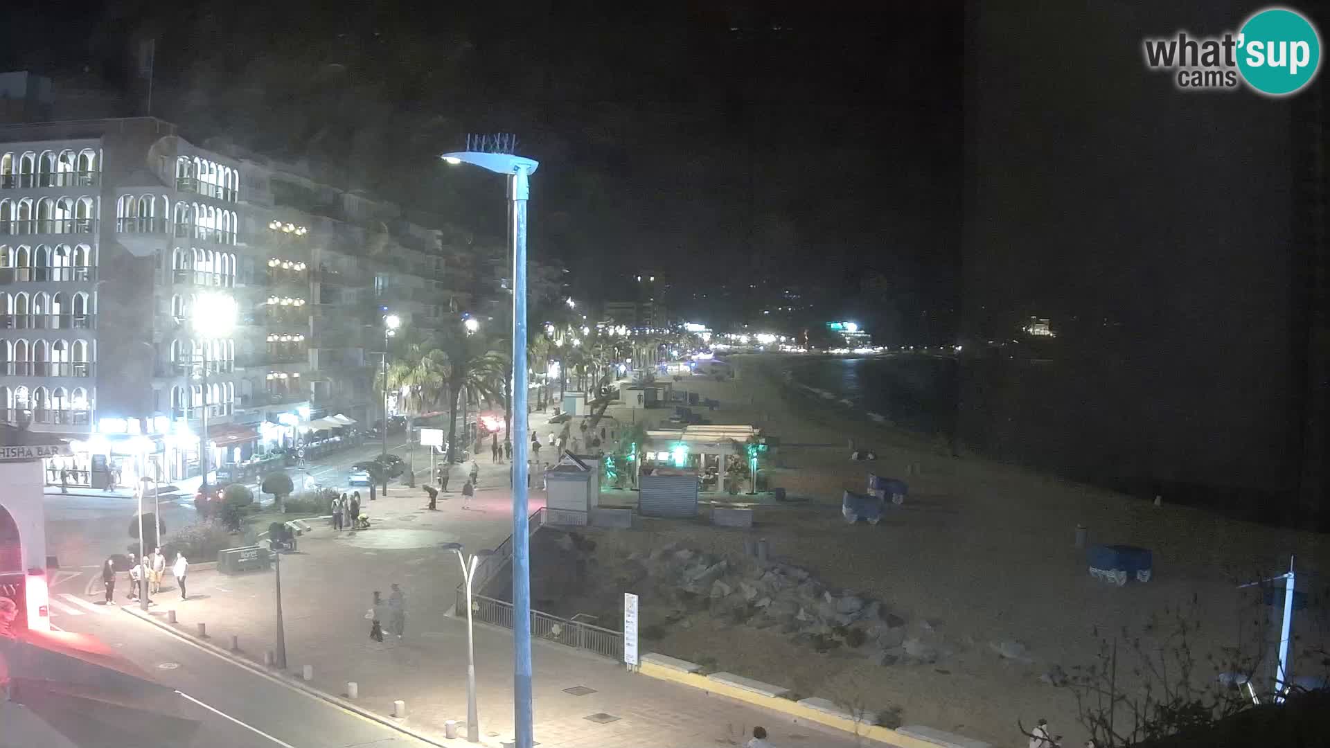 Webcam Lloret de Mar – the main beach – – Costa Brava – Spain